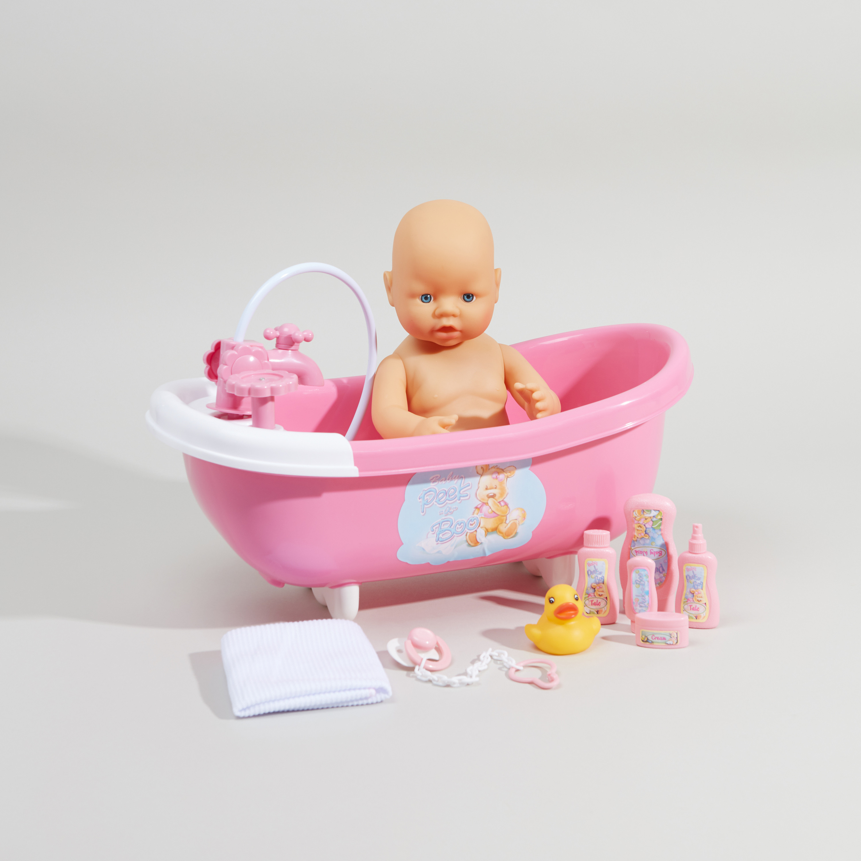 Juniors Lil Cuddles Baby Bath Set-toys-dollsandplaysets-dollplaysets-image-2