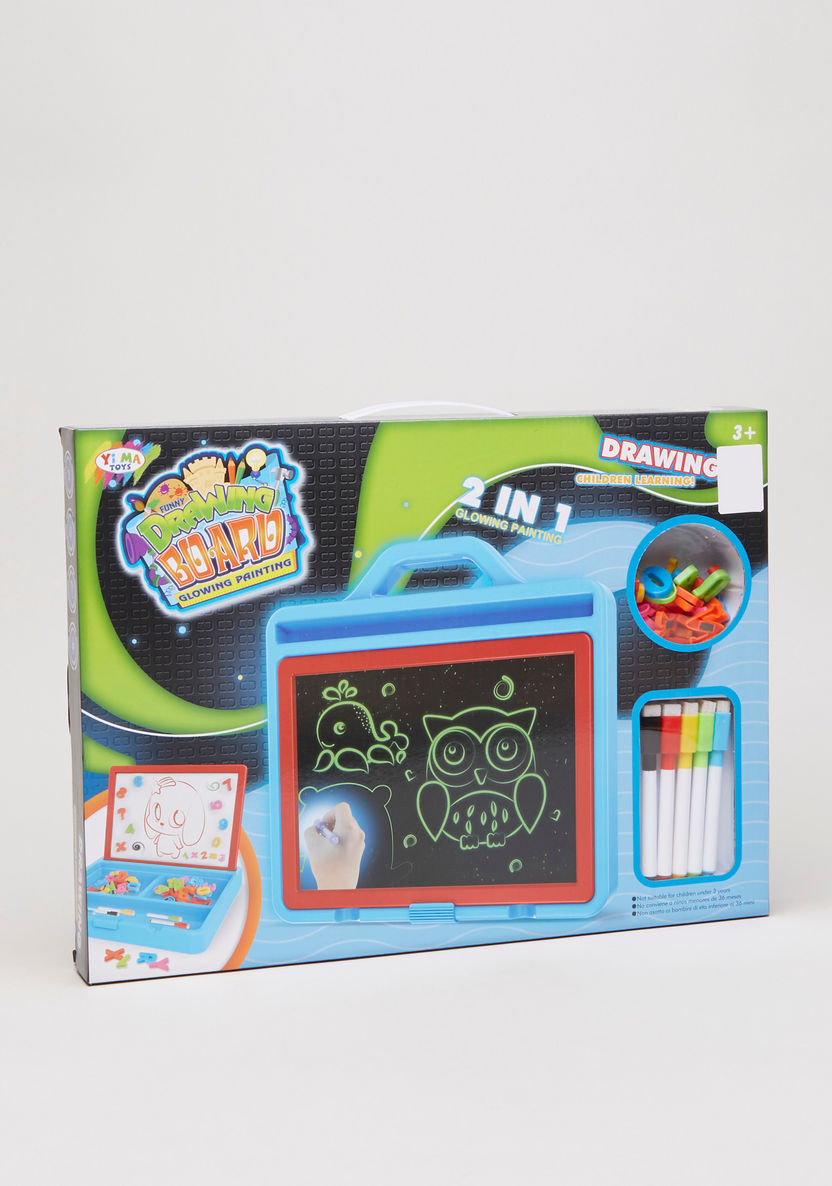 2-in-1 Drawing Board Playset-Educational-image-3