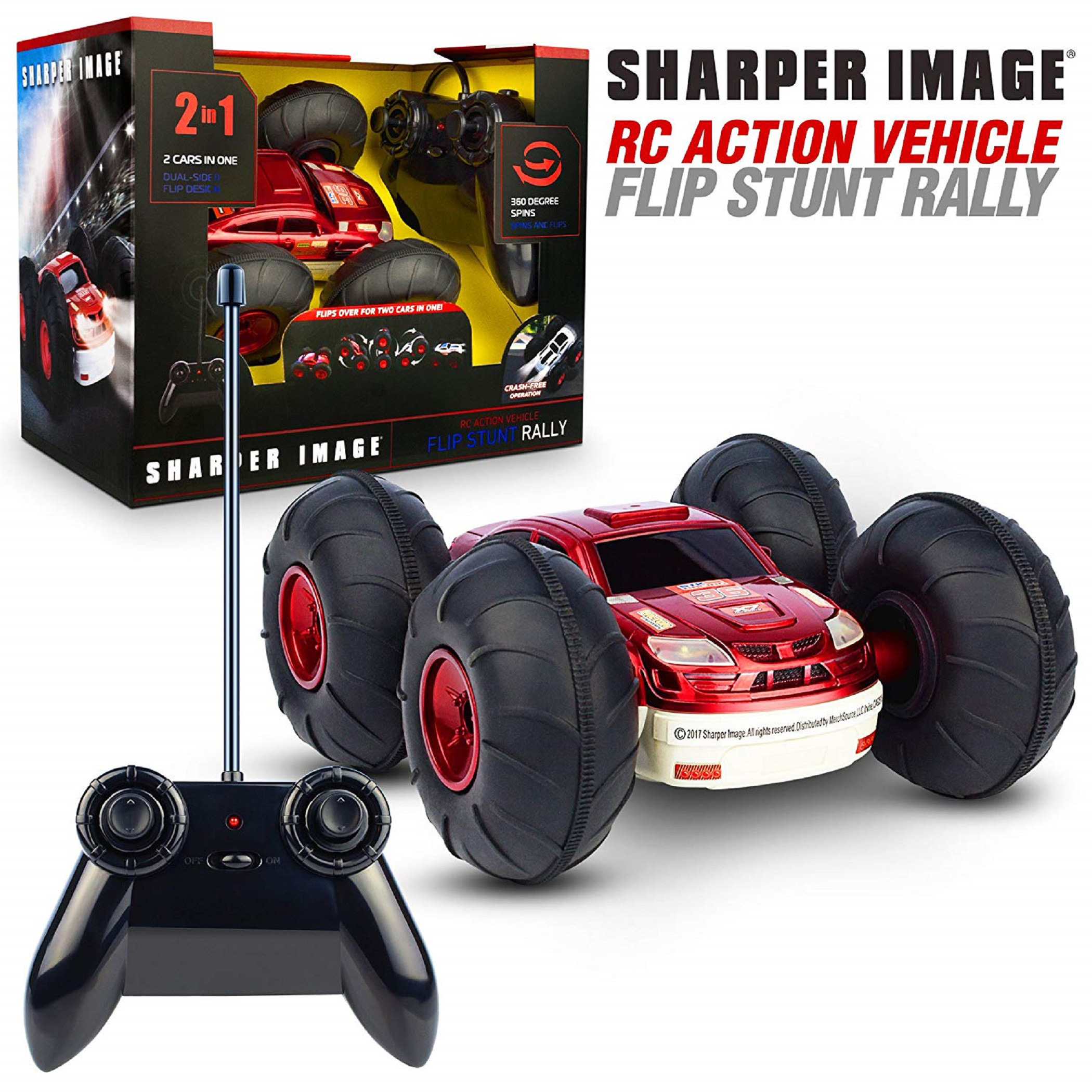 sharper image flip stunt rally