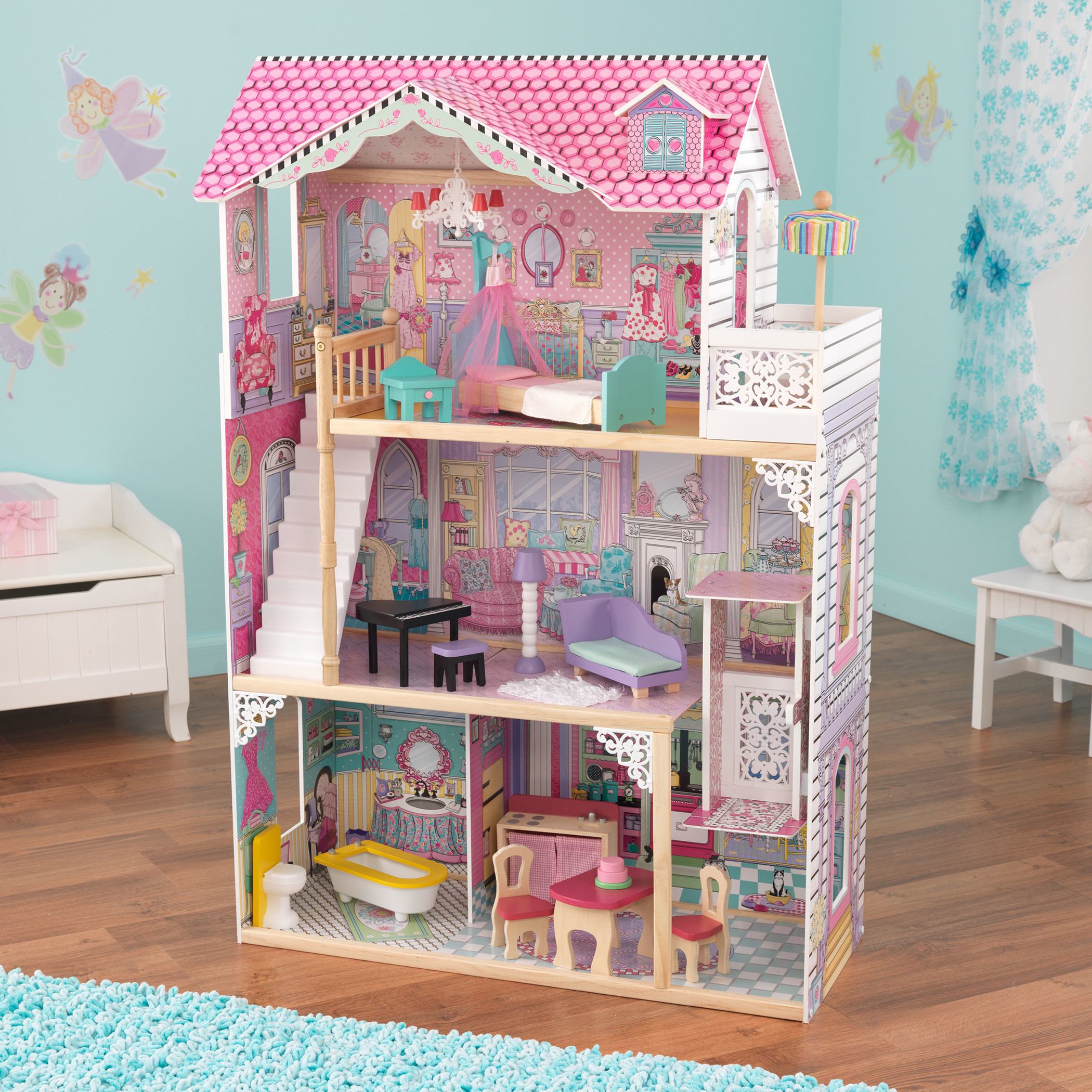 بيت دمية آنابيل من كيدكرافت-toys-dollsandplaysets-dollplaysets-image-5
