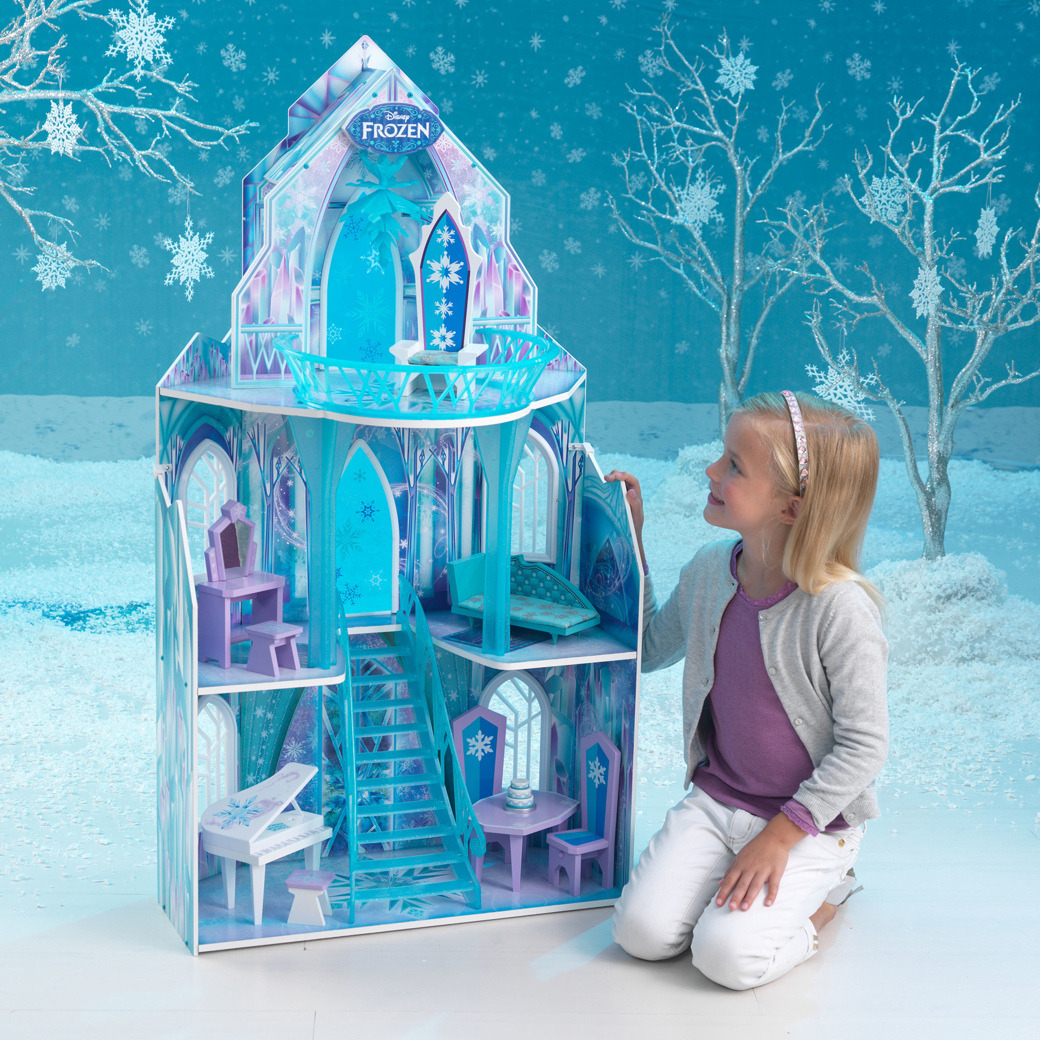 Frozen sales kidkraft dollhouse