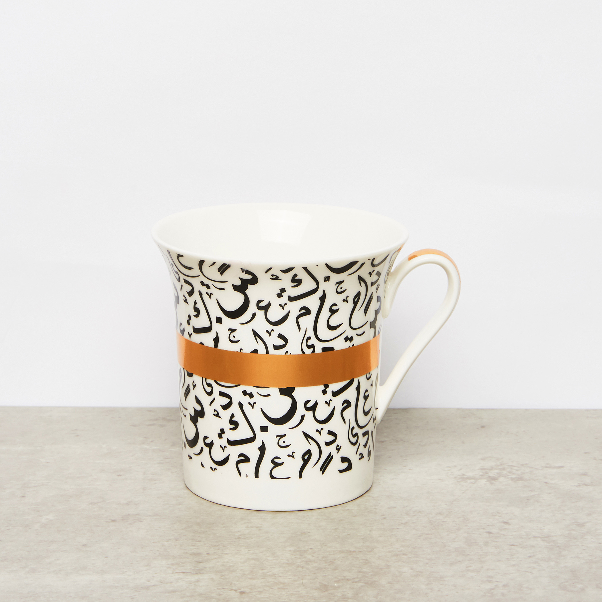 Arabic Letters Printed Mug - 350 ml-household-dining-teaandcoffee-mugsandcups-image-1