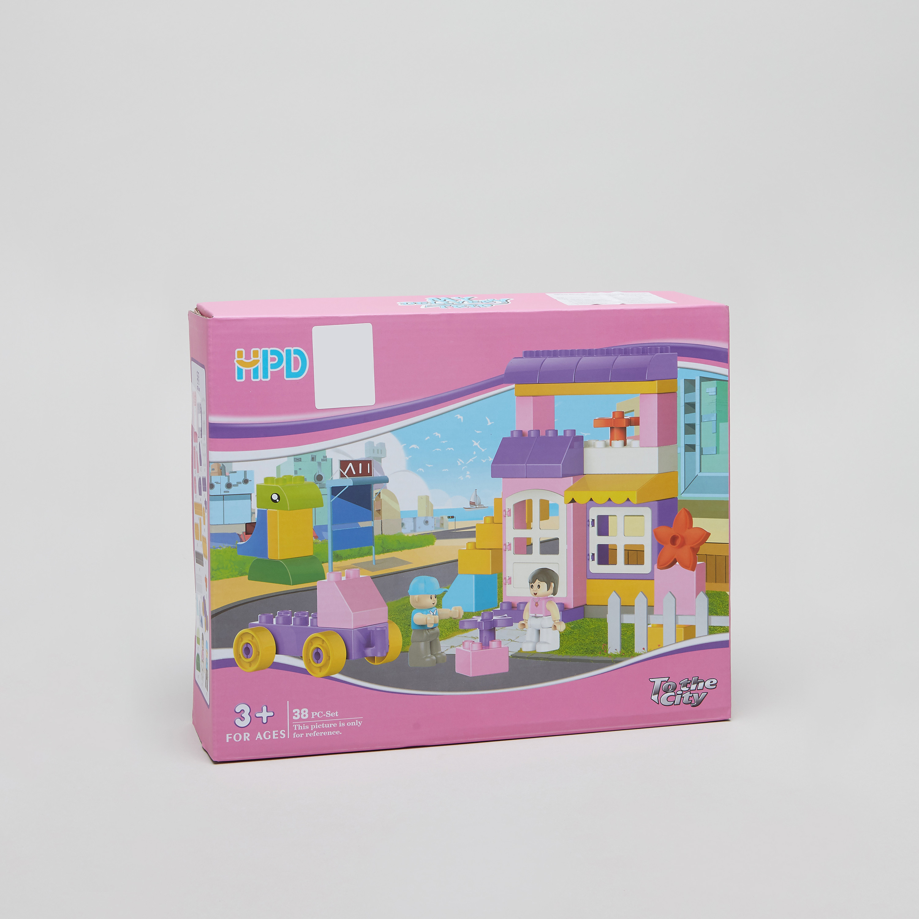 مجموعة مكعّبات البناء دادي جوت إيل - 38 قطعة-toys-buildingblocks-blocks-image-1