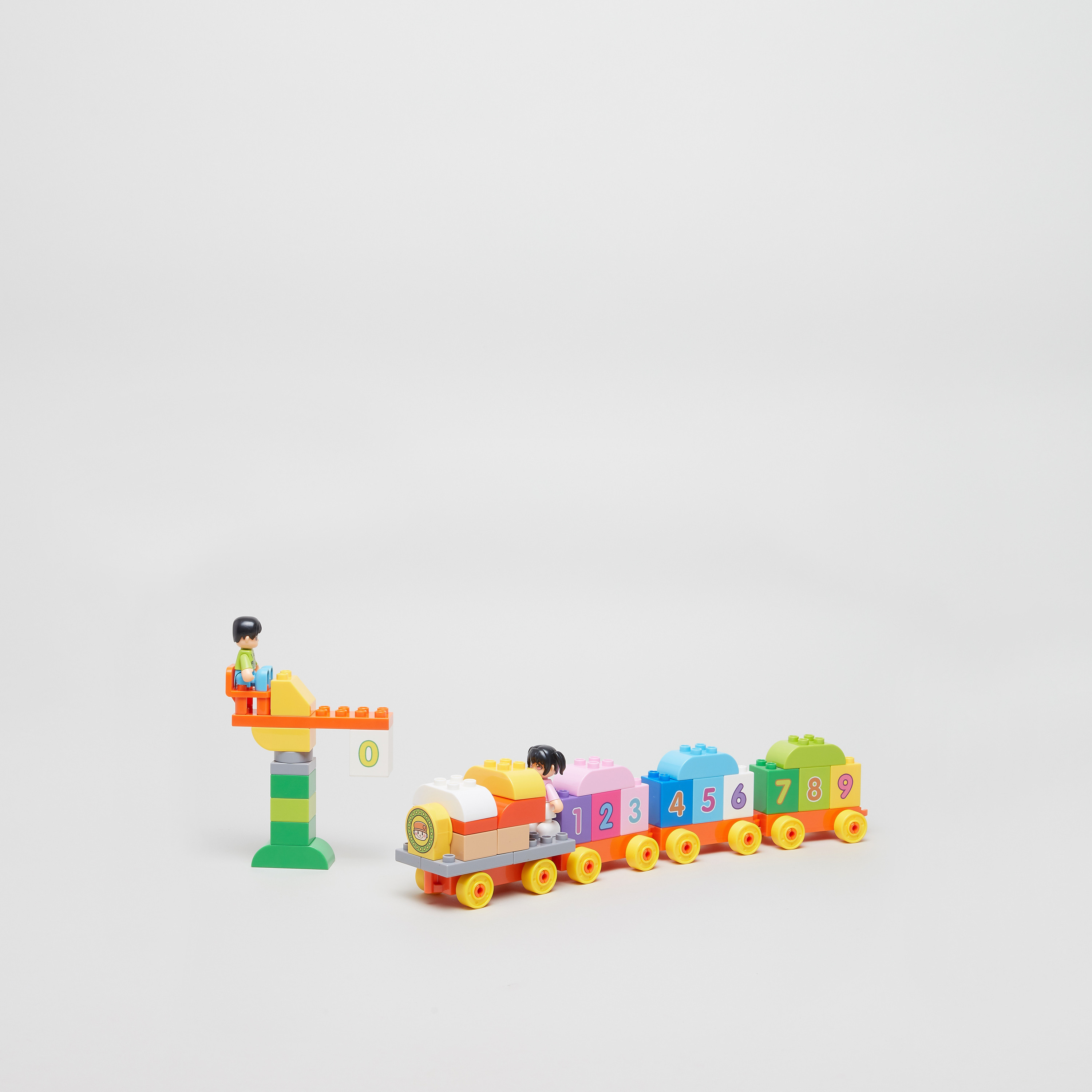 The Number Train Blocks Set - 58 Pieces-toys-buildingblocks-blocks-image-2