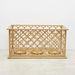 Metallic Candle Holder with Cutwork Detail - 42x23x21 cms-Candle Holders-thumbnailMobile-0