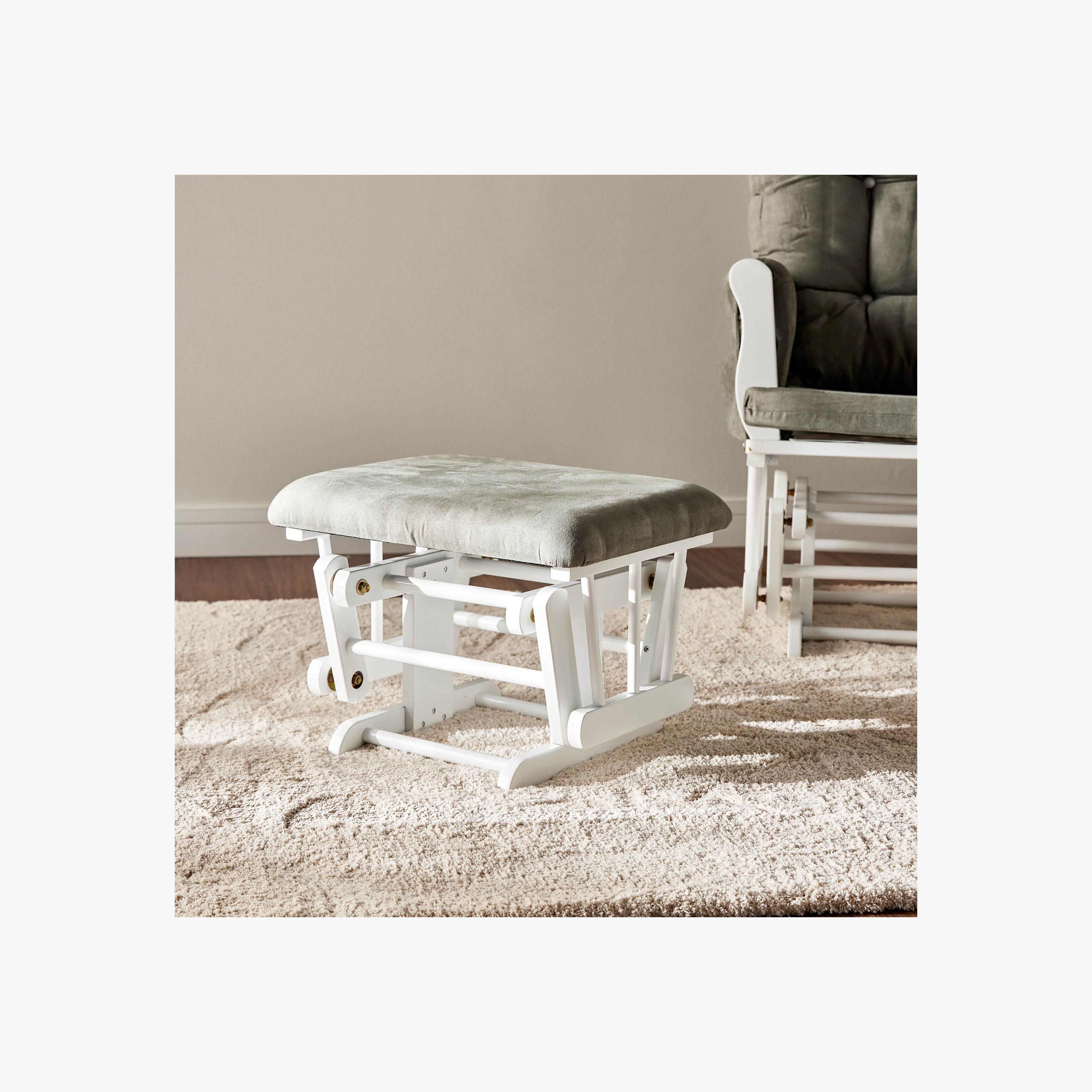 Glider deals ottoman set