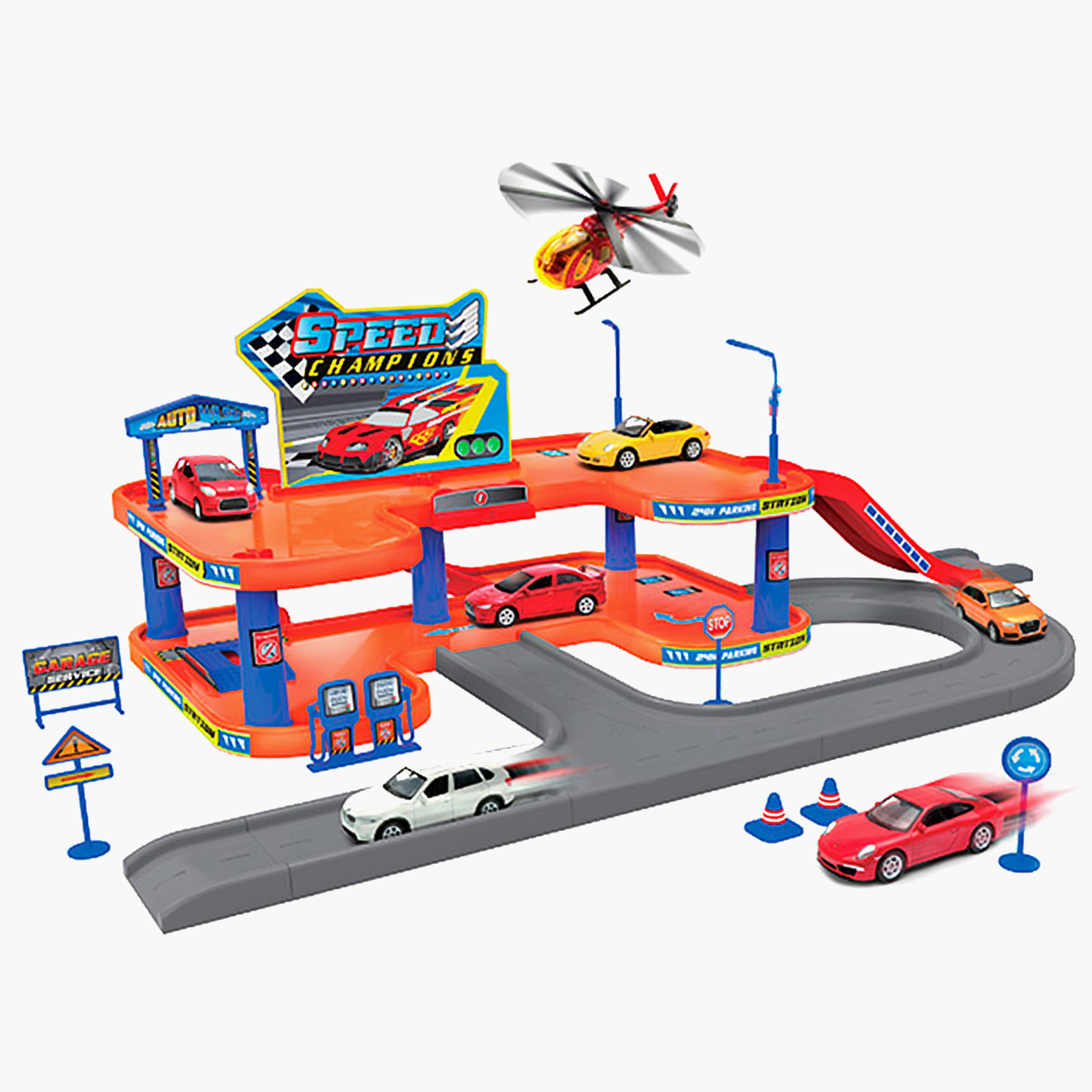 Buy Welly Garage Playset Online Mothercare Bahrain