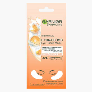 Garnier SkinActive Orange Eye Tissue Mask-lsbeauty-skincare-eyetreatments-eyemasks-1