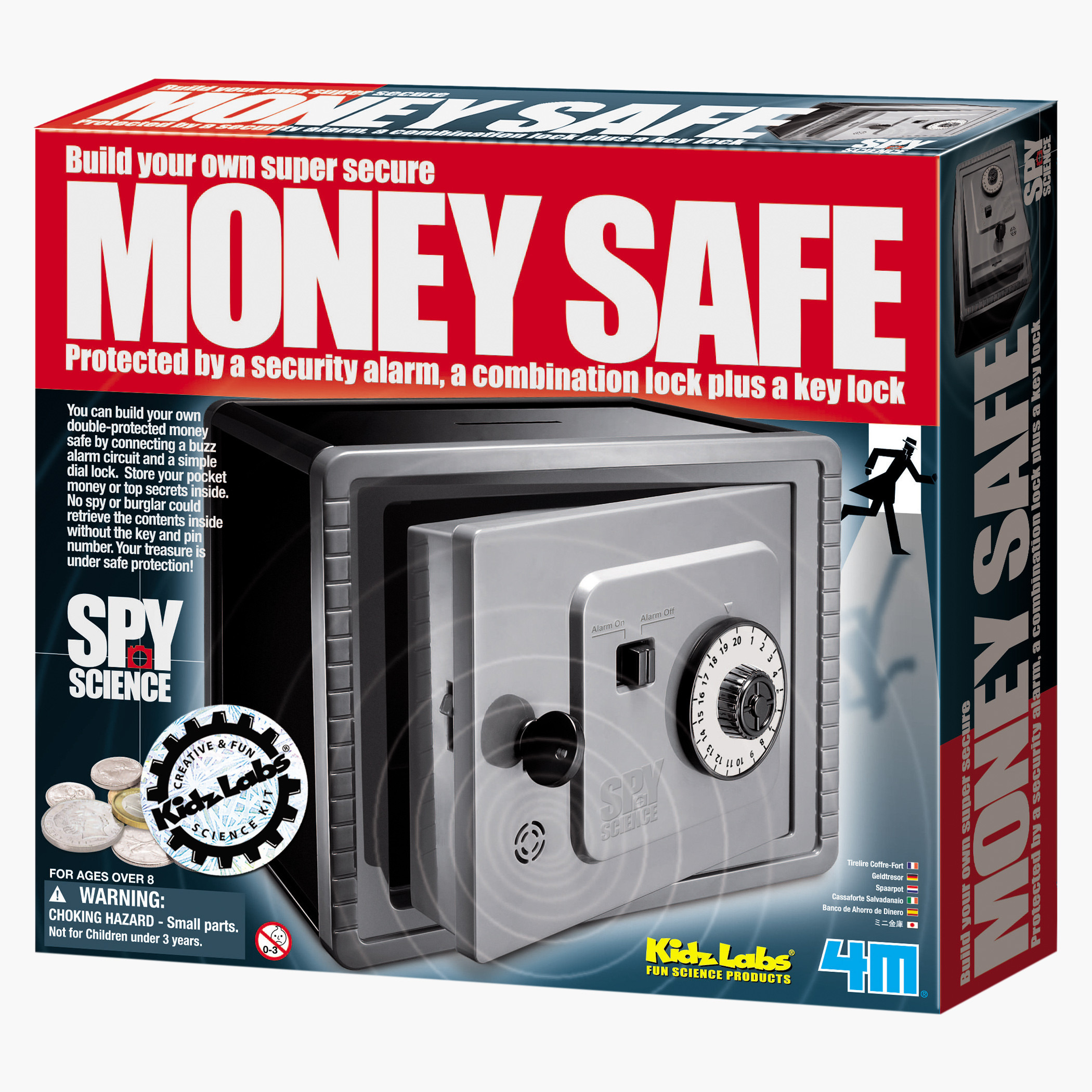4M KidzLabs Spy Science Money Safe-toys-educational-image-1