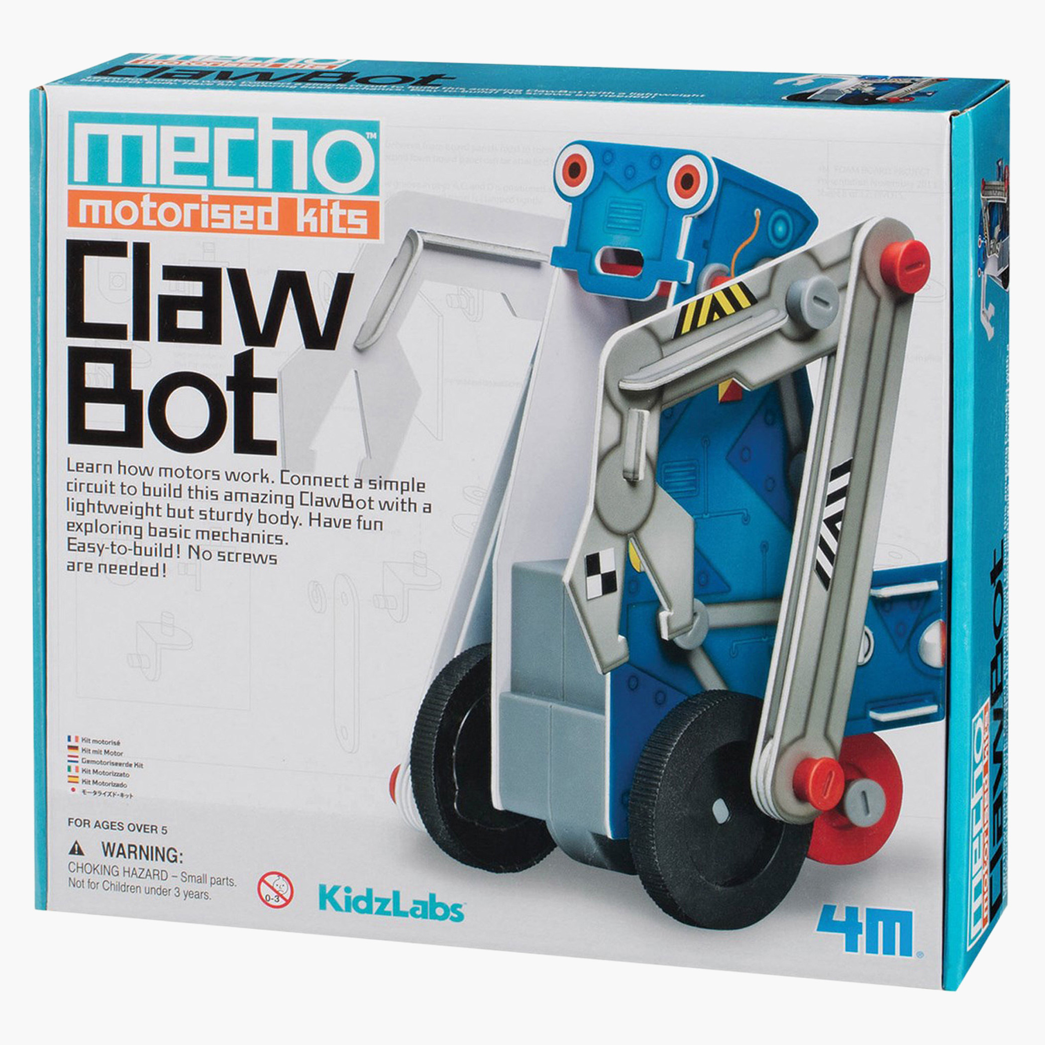 4M Mecho Motorised Kits Clawbot-toys-educational-image-1