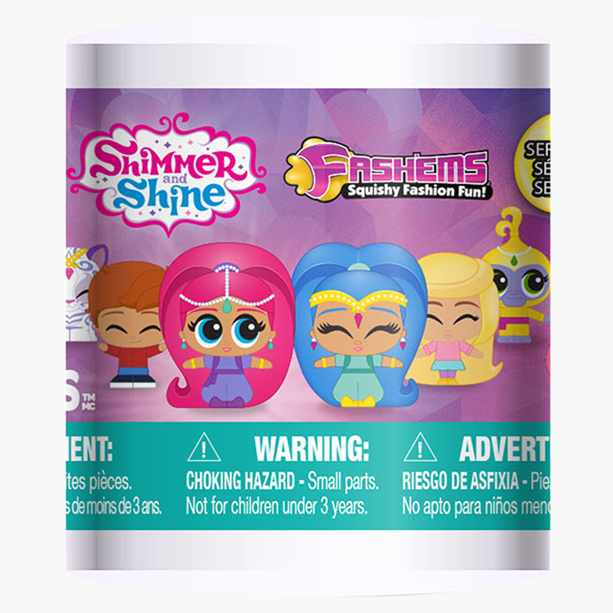 Basic Fun Fash'ems Shimmer and Shine Squishy Toy-toys-noveltyandcollectibles-collectibles-image-1