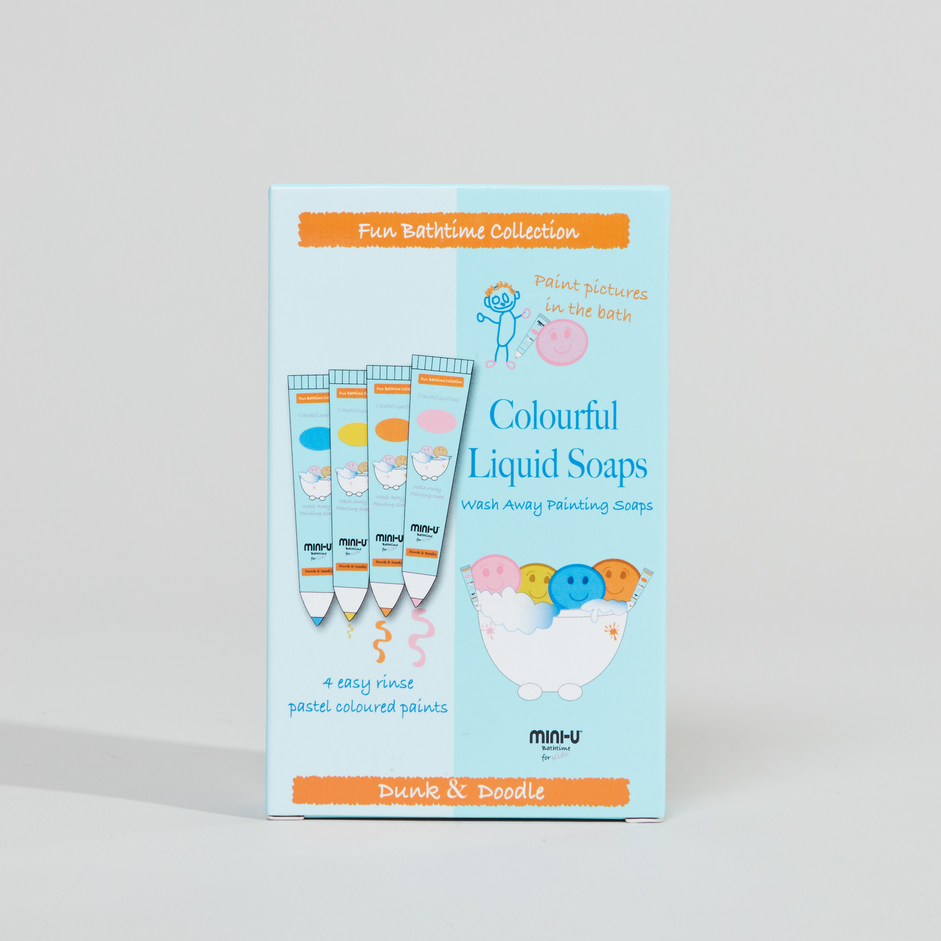 صابون سائل ملون من ميني يو- مجموعة من 4.-baby-bathandcare-hairbodyskincare-image-1