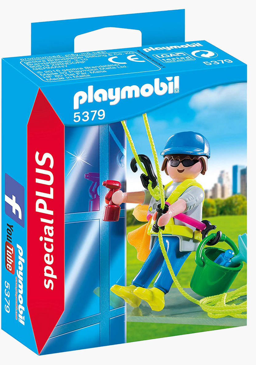 Shop Playmobil Window Cleaner Playset Online Centrepoint Bahrain