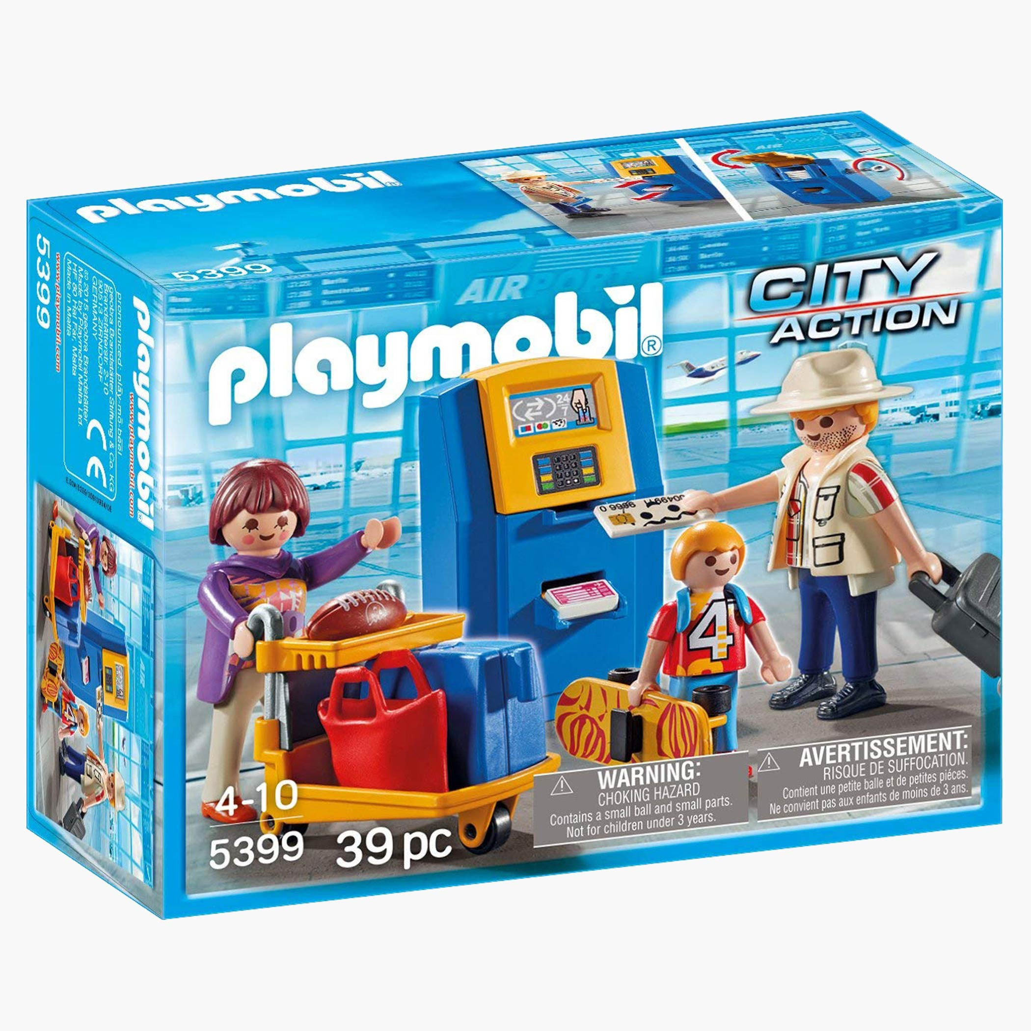 Playmobil Family At Check-In Playset-toys-collectibles-image-1