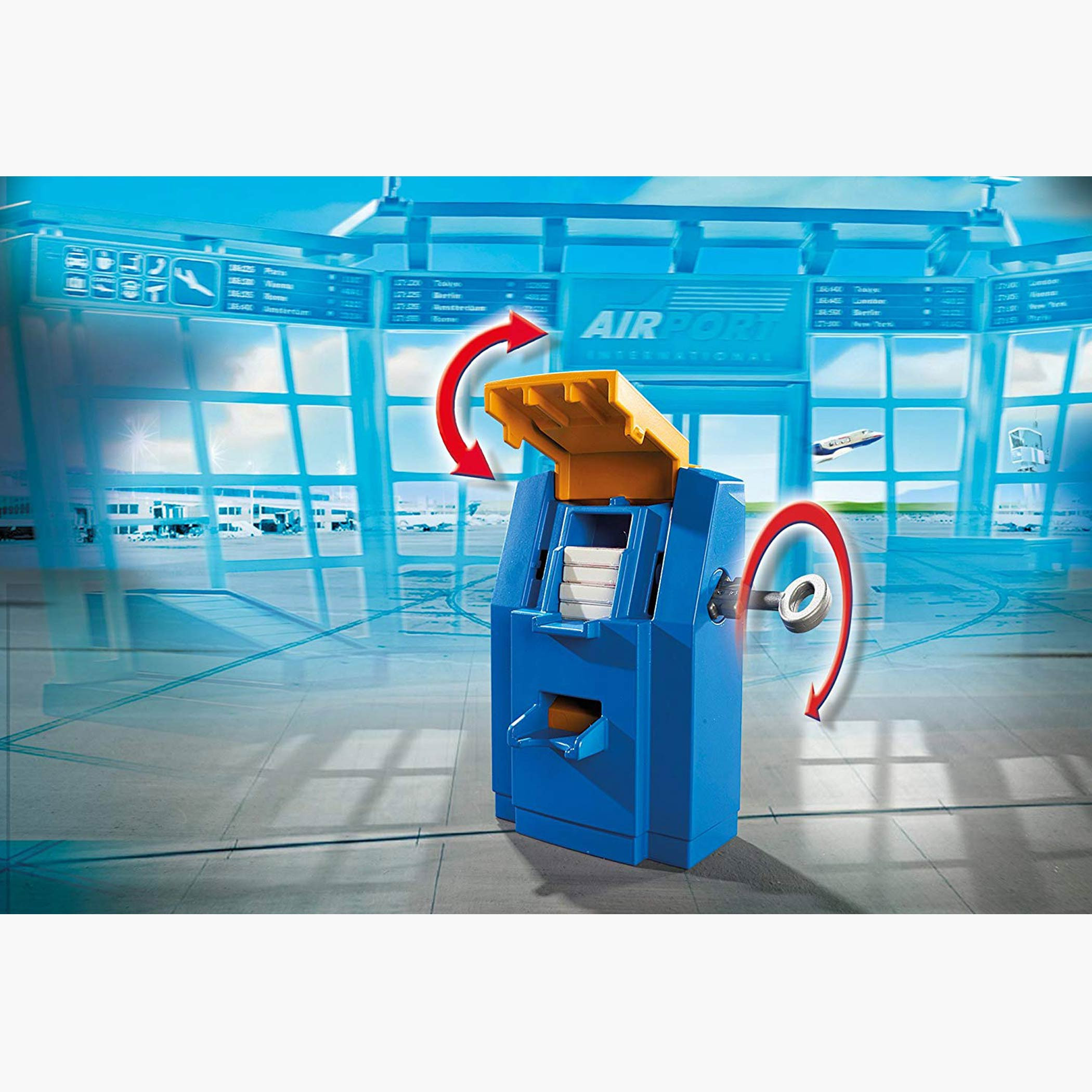 Playmobil Family At Check-In Playset-toys-collectibles-image-3