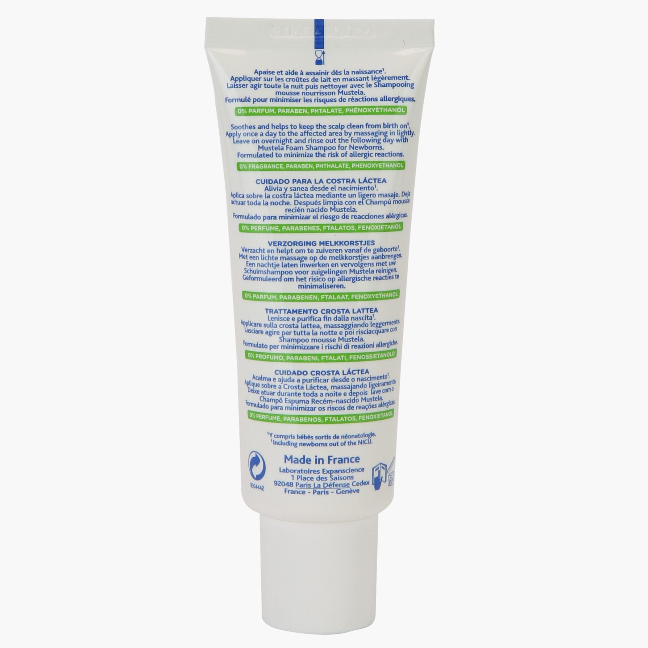 Mustela Cradle Cap Cream - 40 ml-baby-bathandcare-hairbodyskincare-image-2