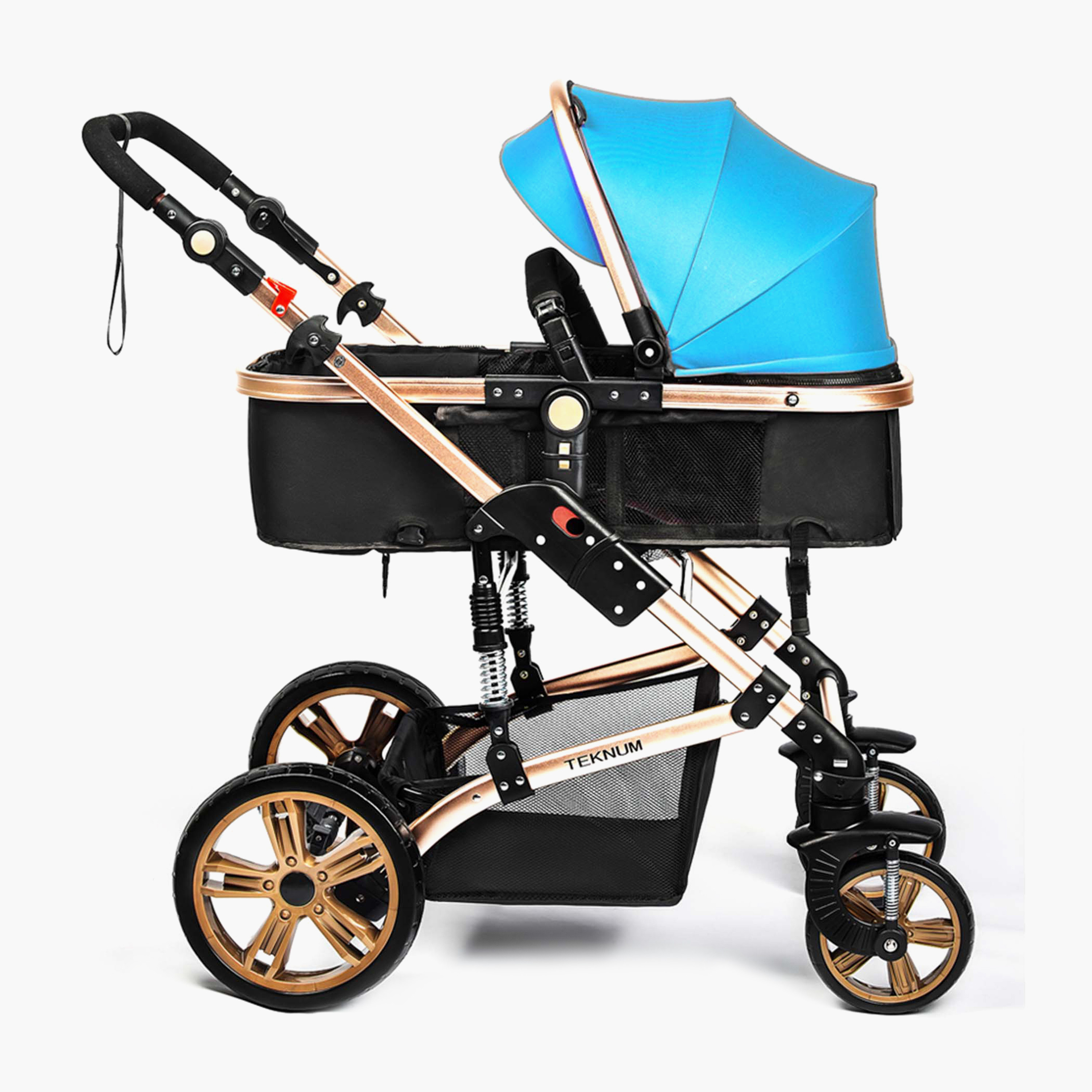 Teknum 3 in 1 Pram stroller - Cool Blue-baby-gear-strollersandprams-strollers-image-2