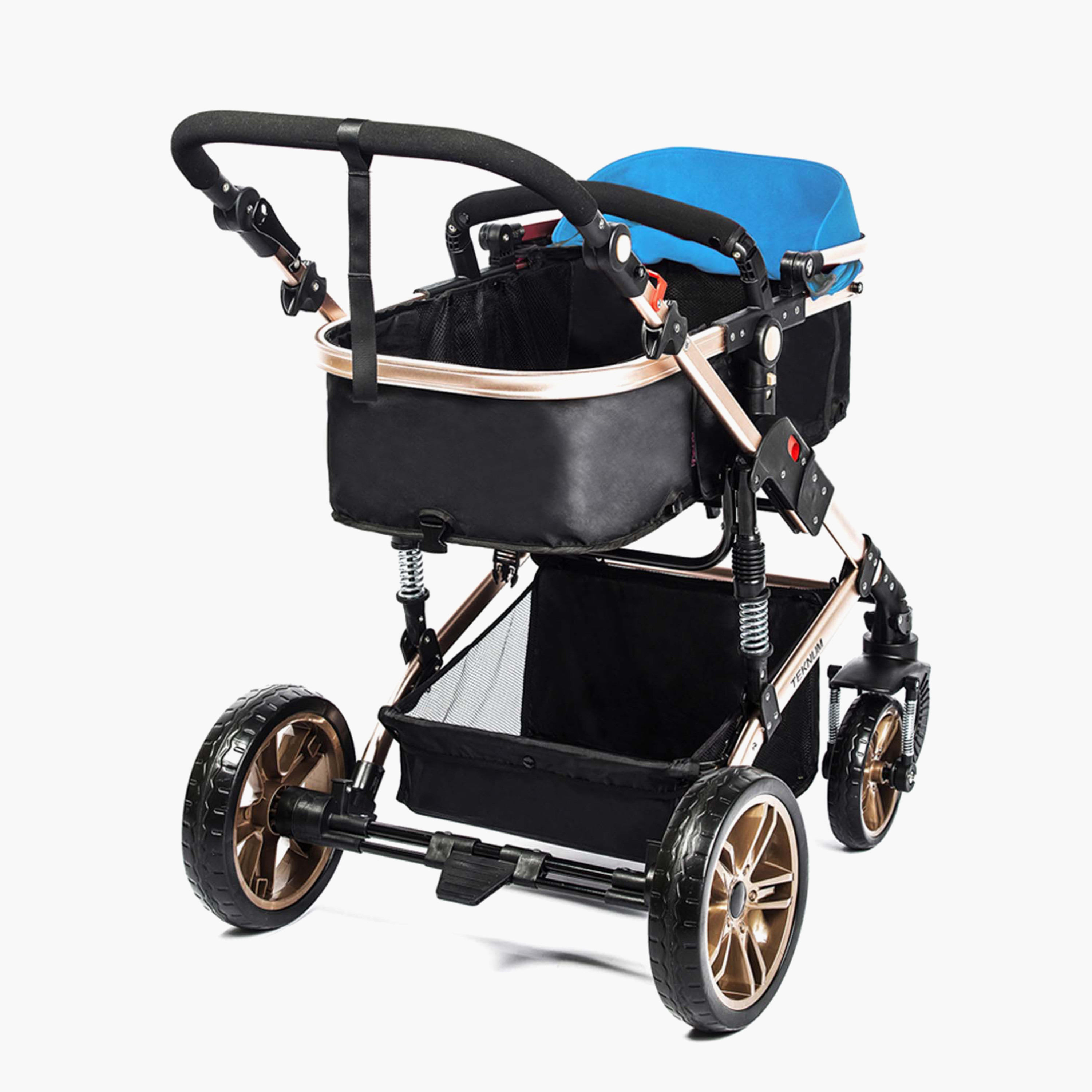 Teknum 3 in 1 Pram stroller - Cool Blue-baby-gear-strollersandprams-strollers-image-5