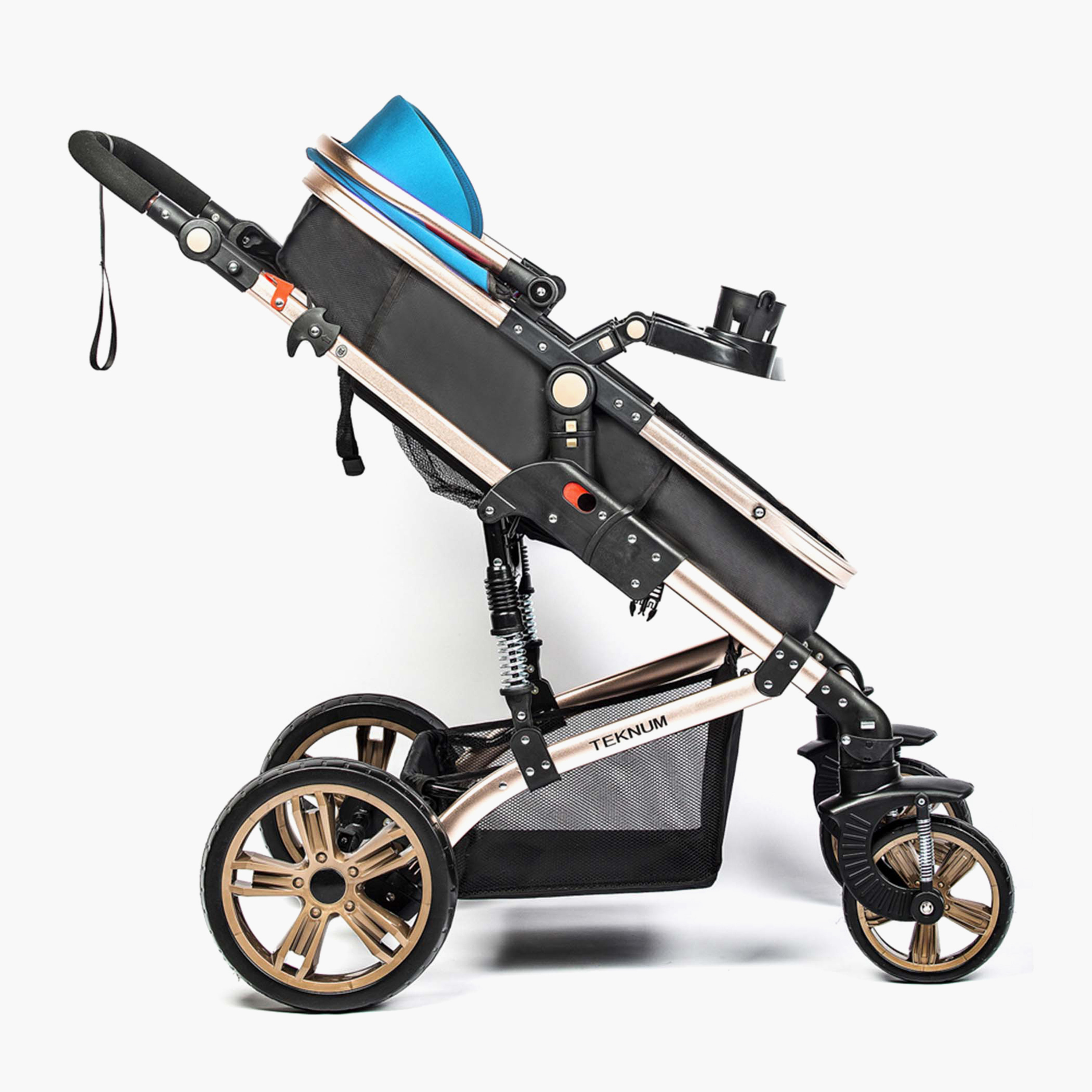 Teknum 3 in 1 Pram stroller - Cool Blue-baby-gear-strollersandprams-strollers-image-6
