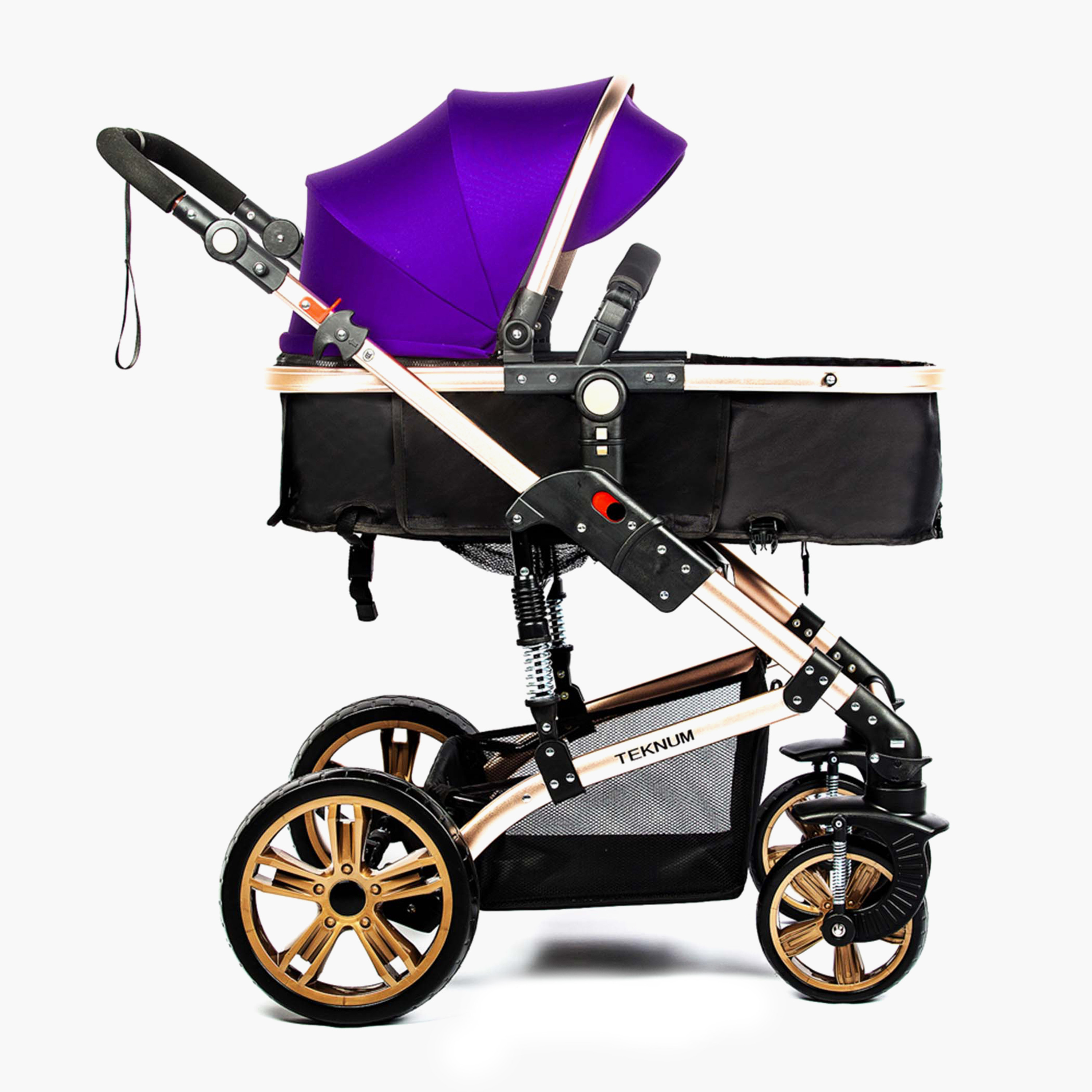 Buy Teknum 3 in 1 Pram stroller Peppy Purple Online Mothercare Bahrain