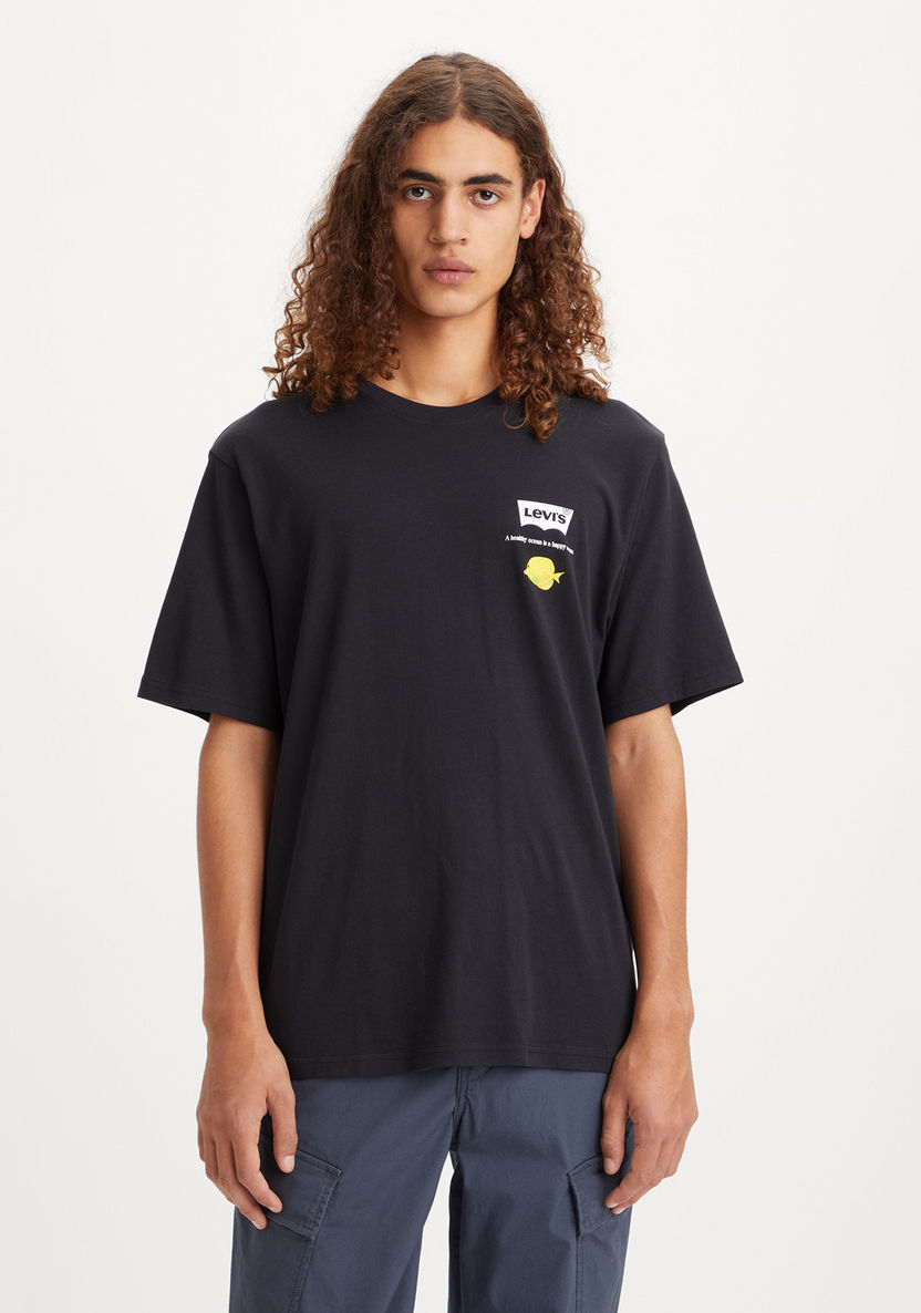 Buy Men's Levis Graphic Crew Neck Short Sleeves T-Shirt Online ...