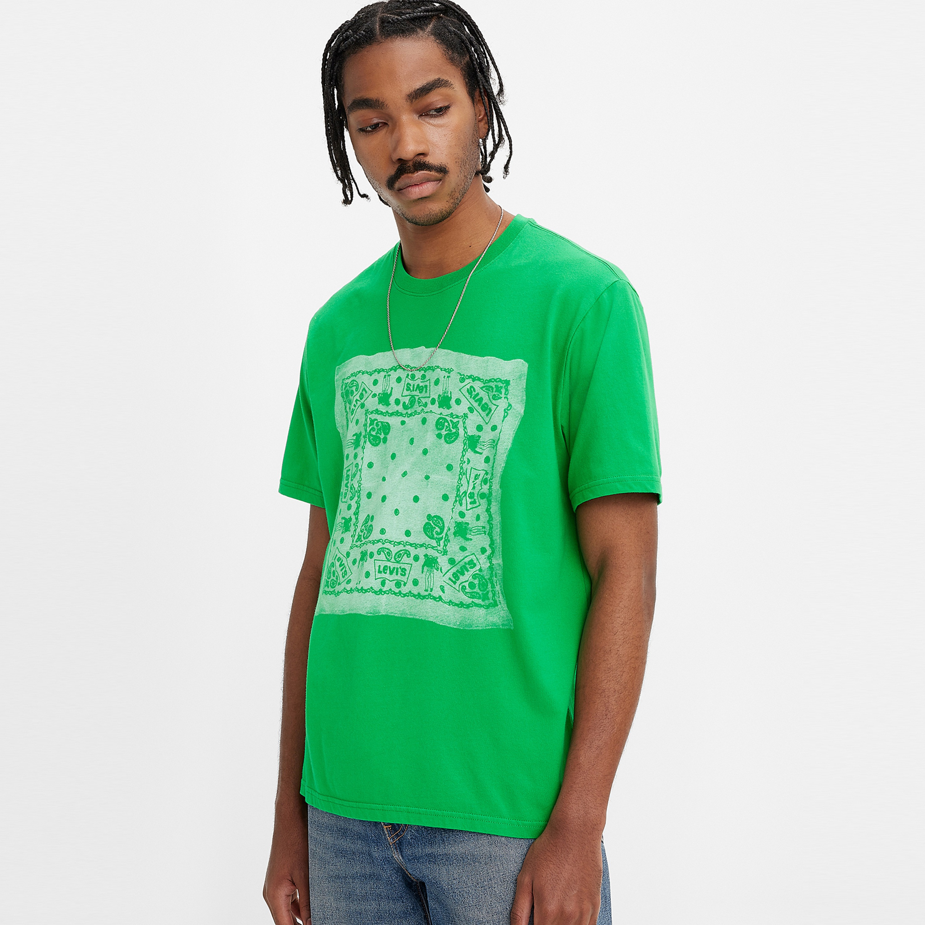 Levi's Printed Crew Neck Short Sleeves T-Shirt-men-clothing-tshirtsandpolos-tshirts-image-2