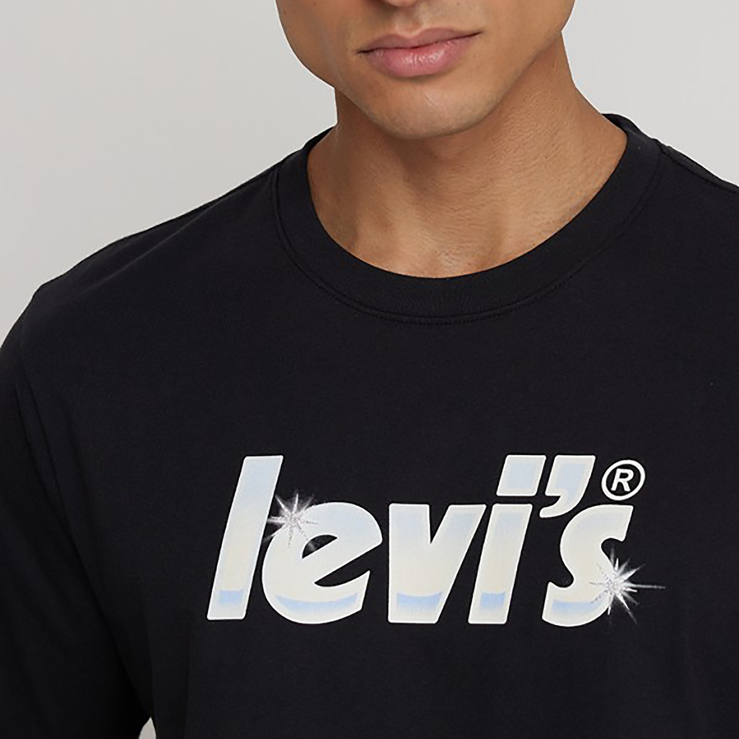 تيشيرت ليفايز بأكمام قصيرة وياقة دائرية مع شعار-men-clothing-tshirtsandpolos-tshirts-image-3