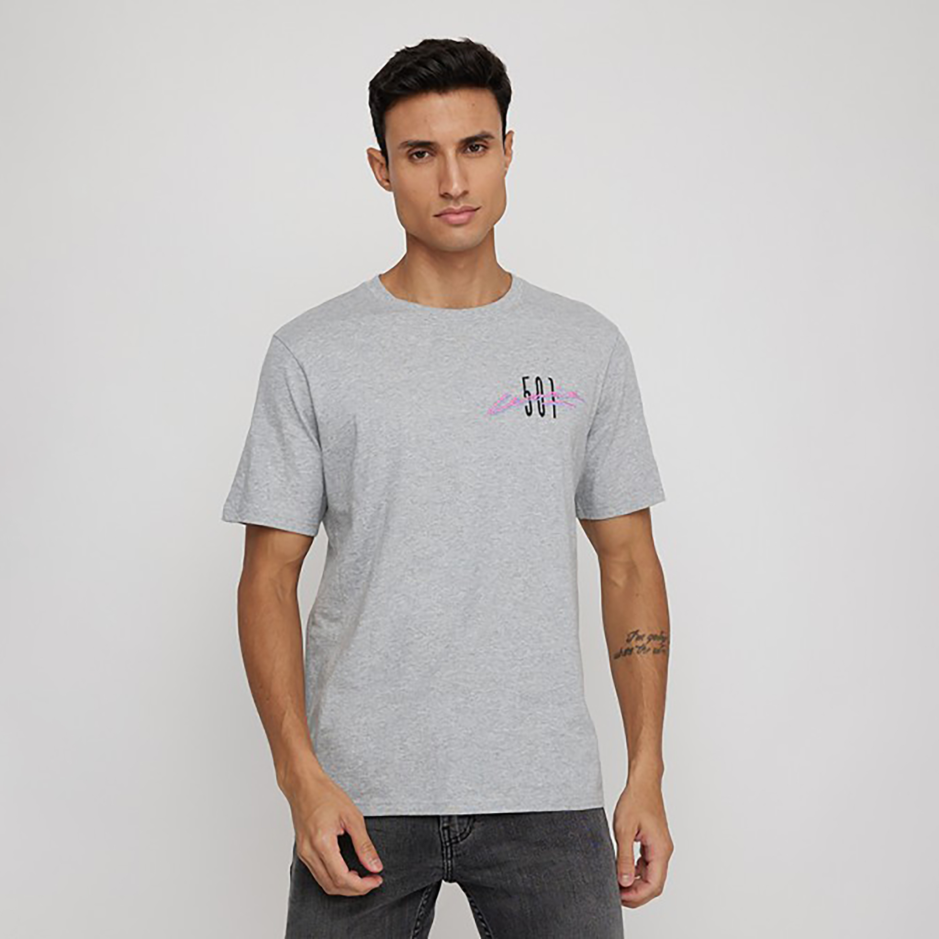 Levi's Printed Crew Neck Short Sleeves T-Shirt-men-clothing-tshirtsandpolos-tshirts-image-1