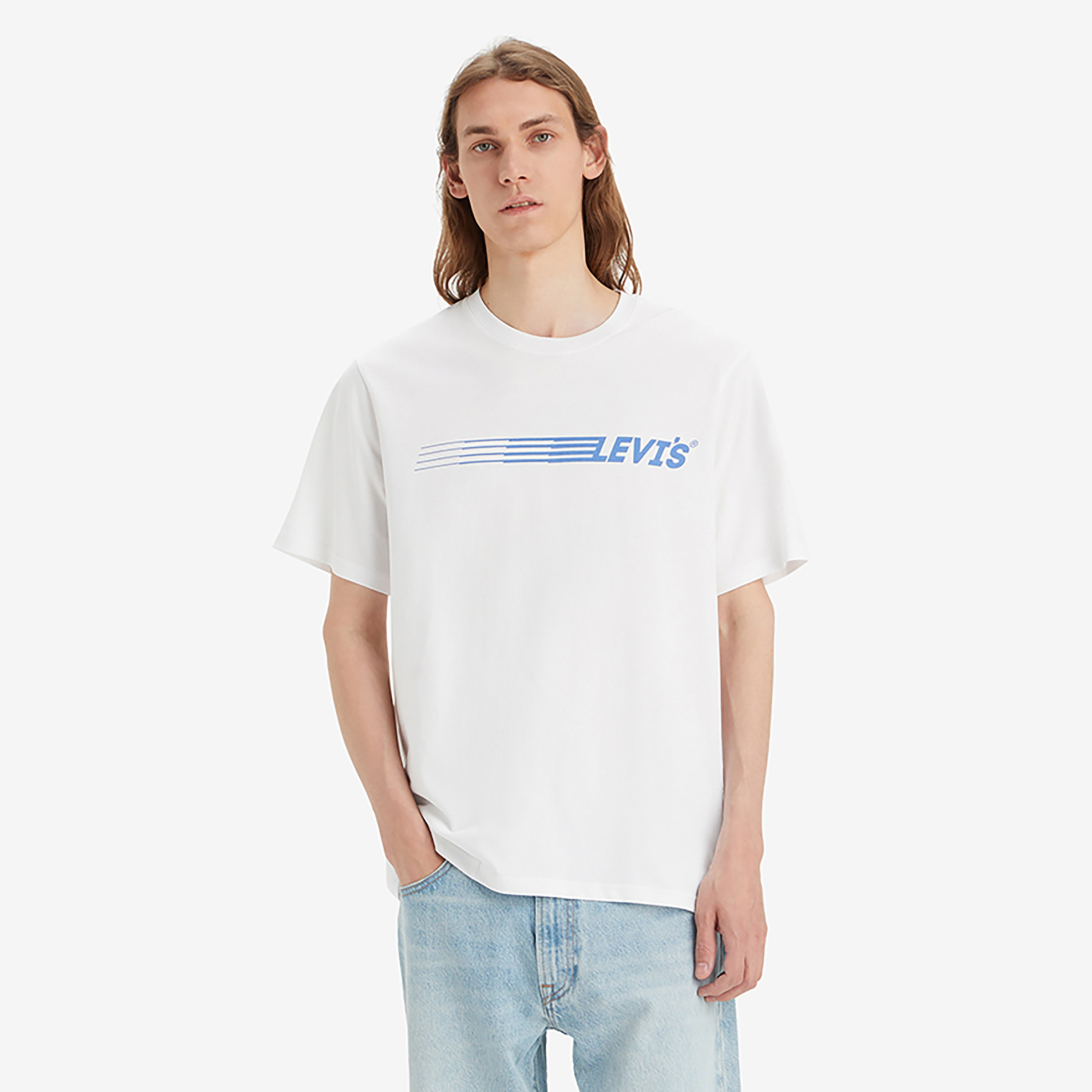 Levi's Logo Crew Neck Short Sleeves T-Shirt-men-clothing-tshirtsandpolos-tshirts-image-1