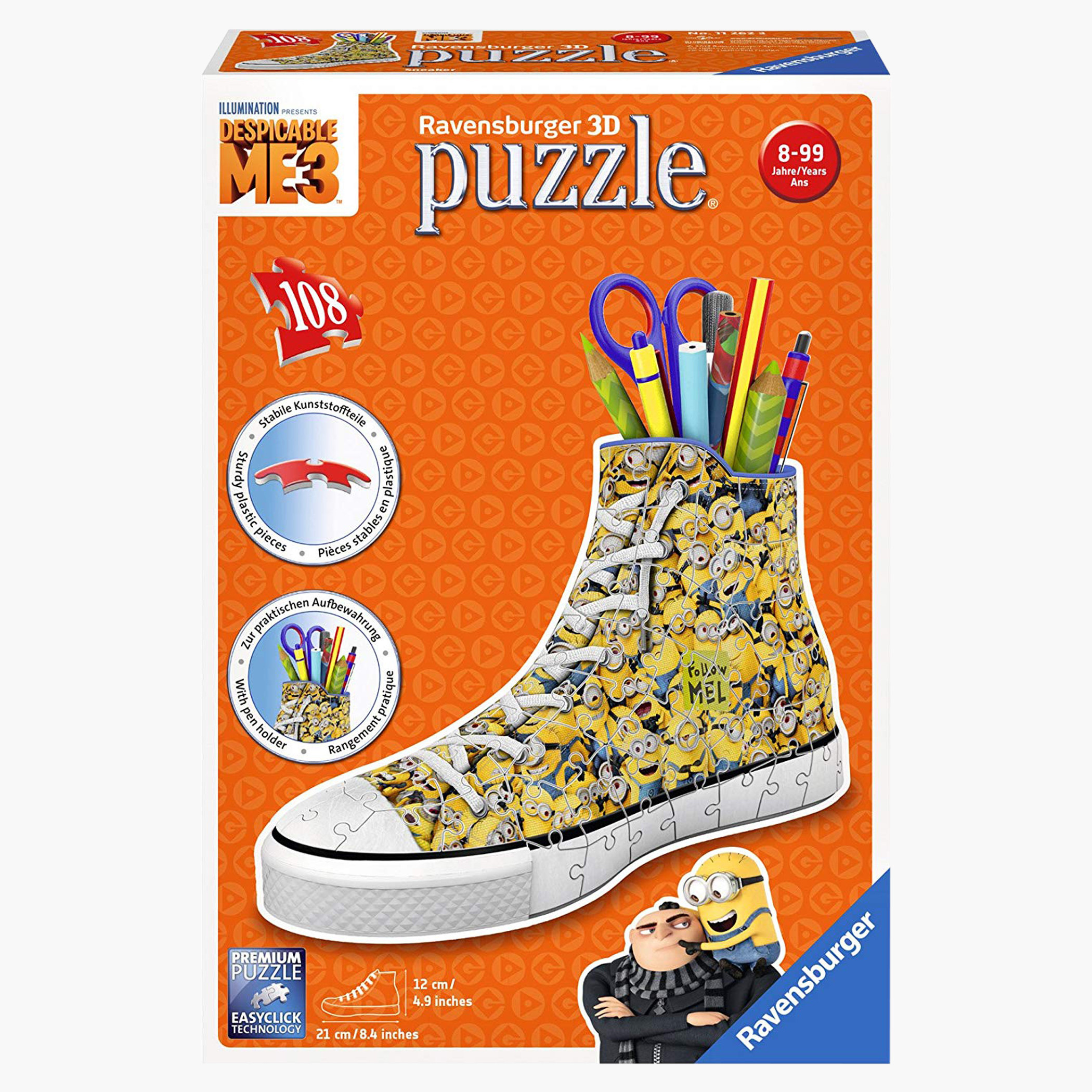 Ravensburger 3d puzzle deals despicable me 3