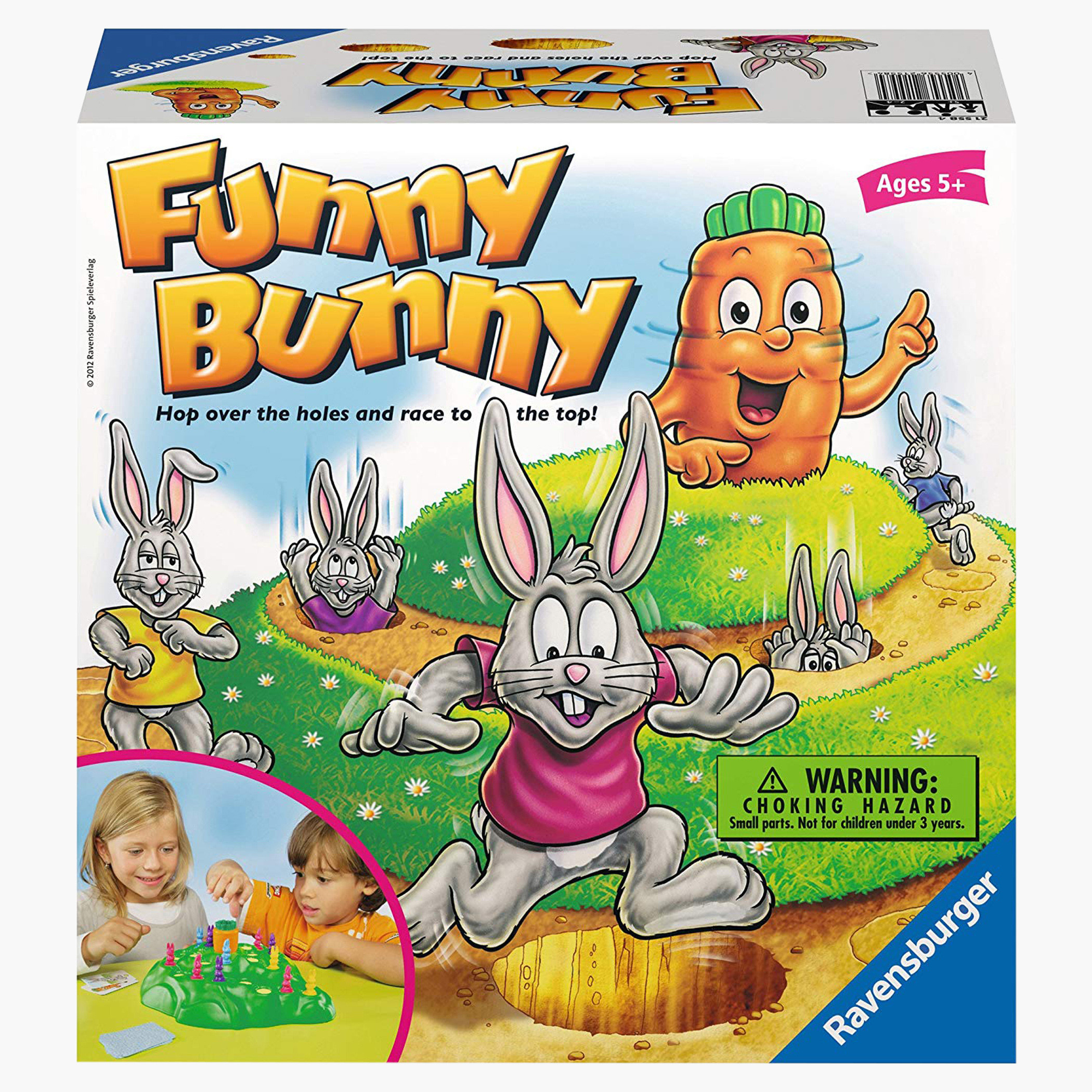 Buy Ravensburger Funny Bunny Board Game Online | Centrepoint Qatar
