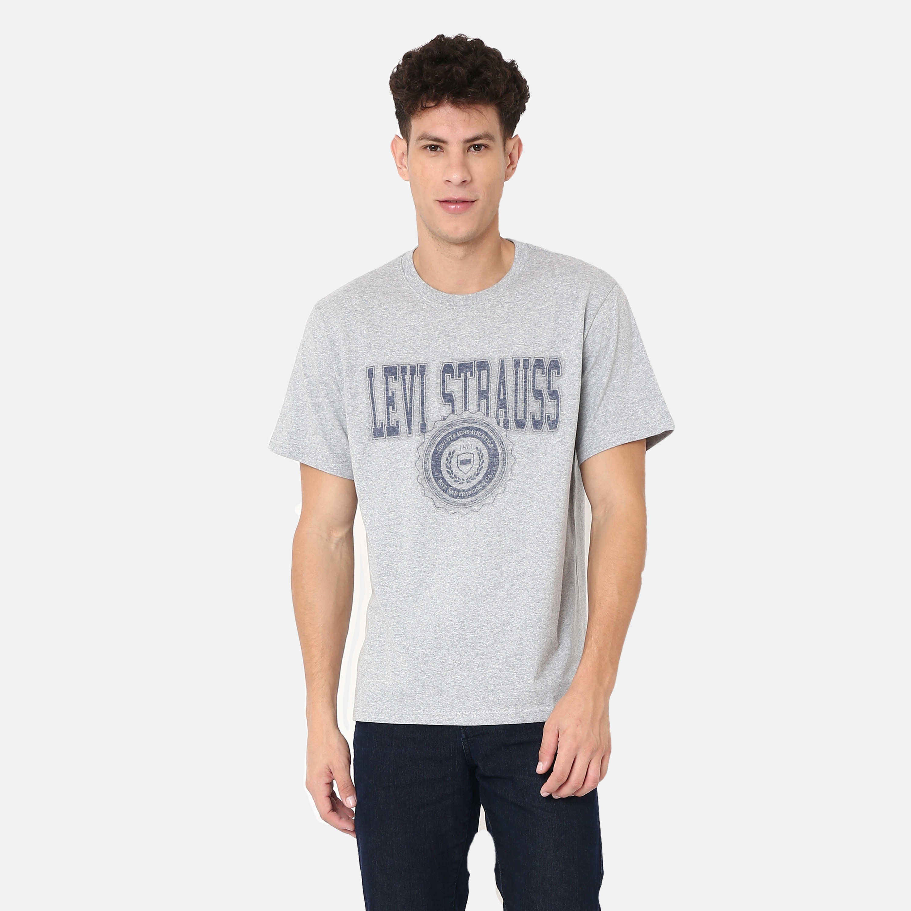 Levi's Printed Crew Neck Short Sleeves Men's T-Shirt-men-clothing-tshirtsandpolos-tshirts-image-1