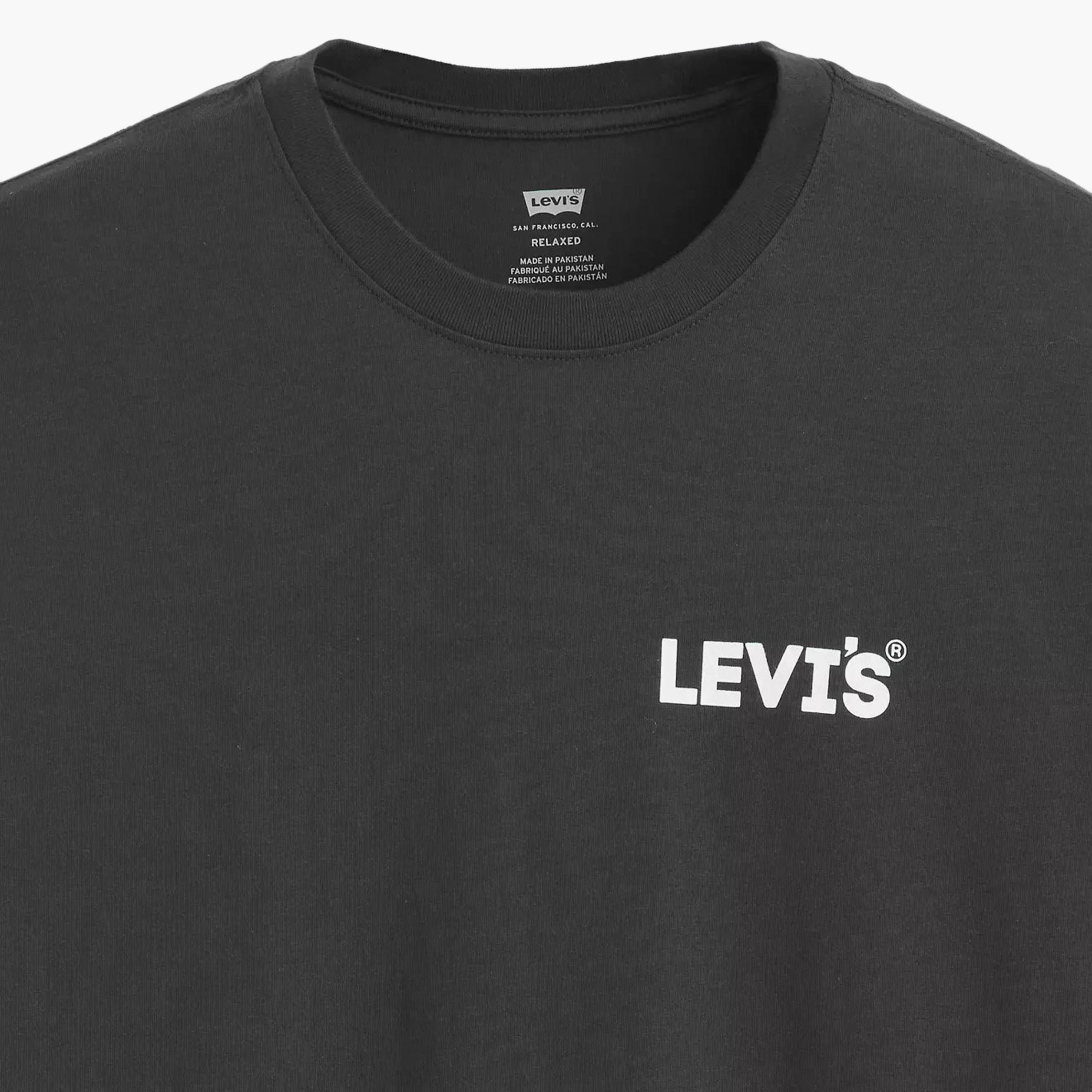 تي شيرت رجالي سادة بياقة دائرية وأكمام قصيرة من ليفايس-men-clothing-tshirtsandpolos-tshirts-image-2