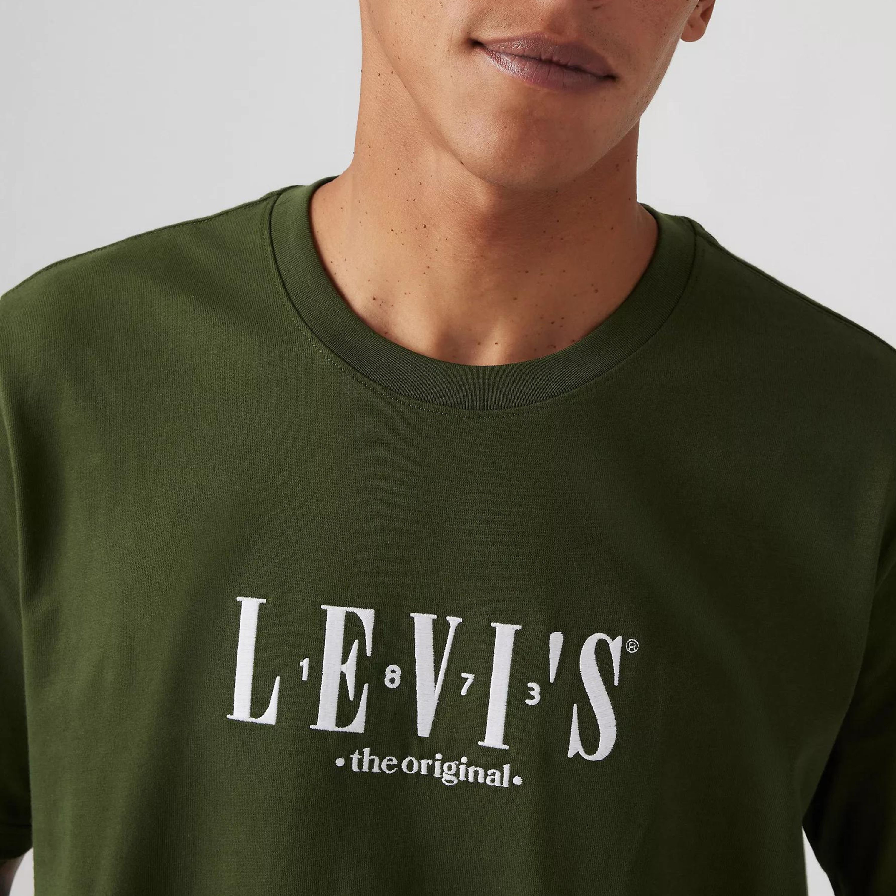 Levi's Logo Crew Neck Short Sleeves T-Shirt-men-clothing-tshirtsandpolos-tshirts-image-3
