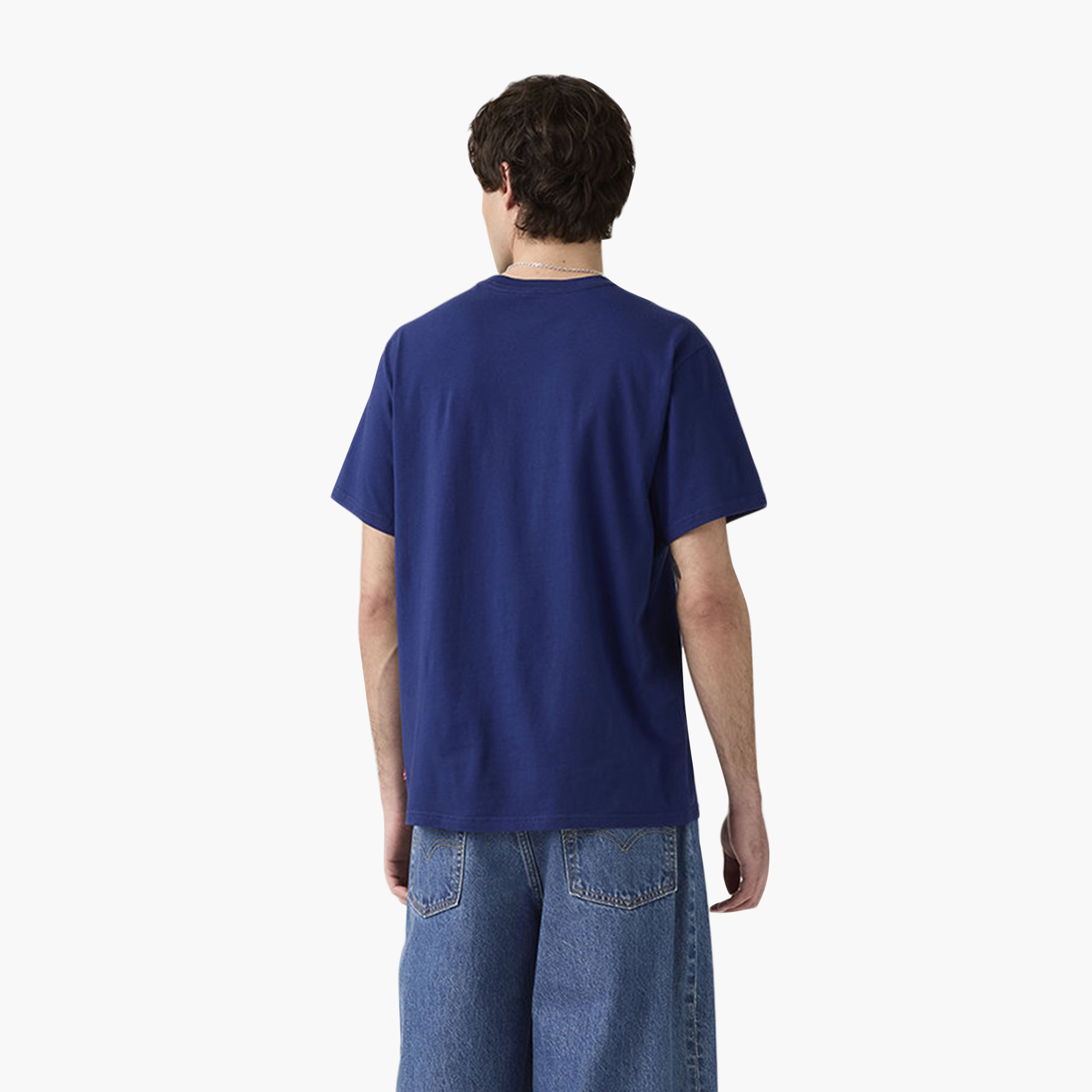 تي شيرت رجالي سادة بياقة دائرية وأكمام قصيرة من ليفايس-men-clothing-tshirtsandpolos-tshirts-image-4