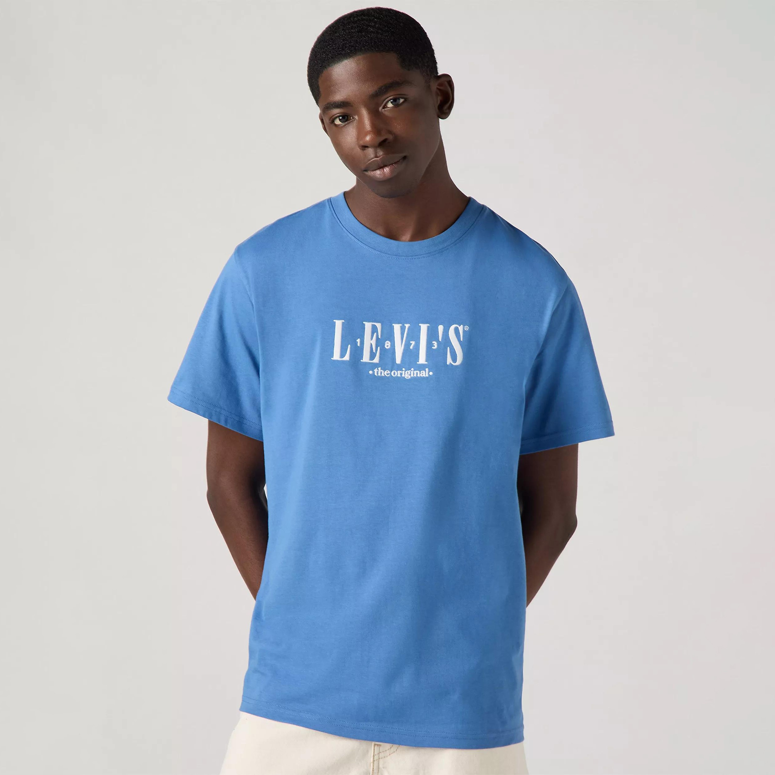 Levi's Logo Crew Neck Short Sleeves T-Shirt-men-clothing-tshirtsandpolos-tshirts-image-1