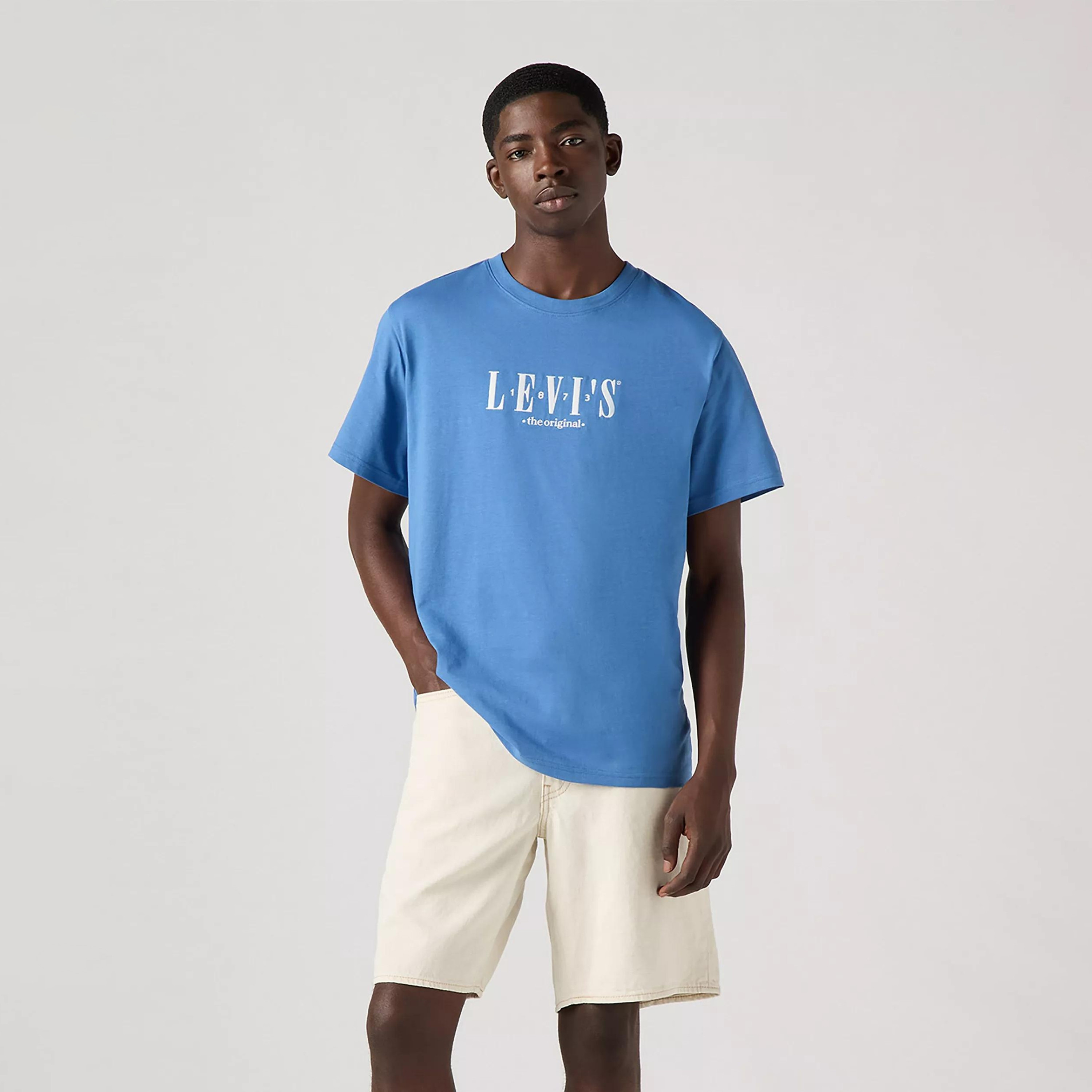 Levi's Logo Crew Neck Short Sleeves T-Shirt-men-clothing-tshirtsandpolos-tshirts-image-2