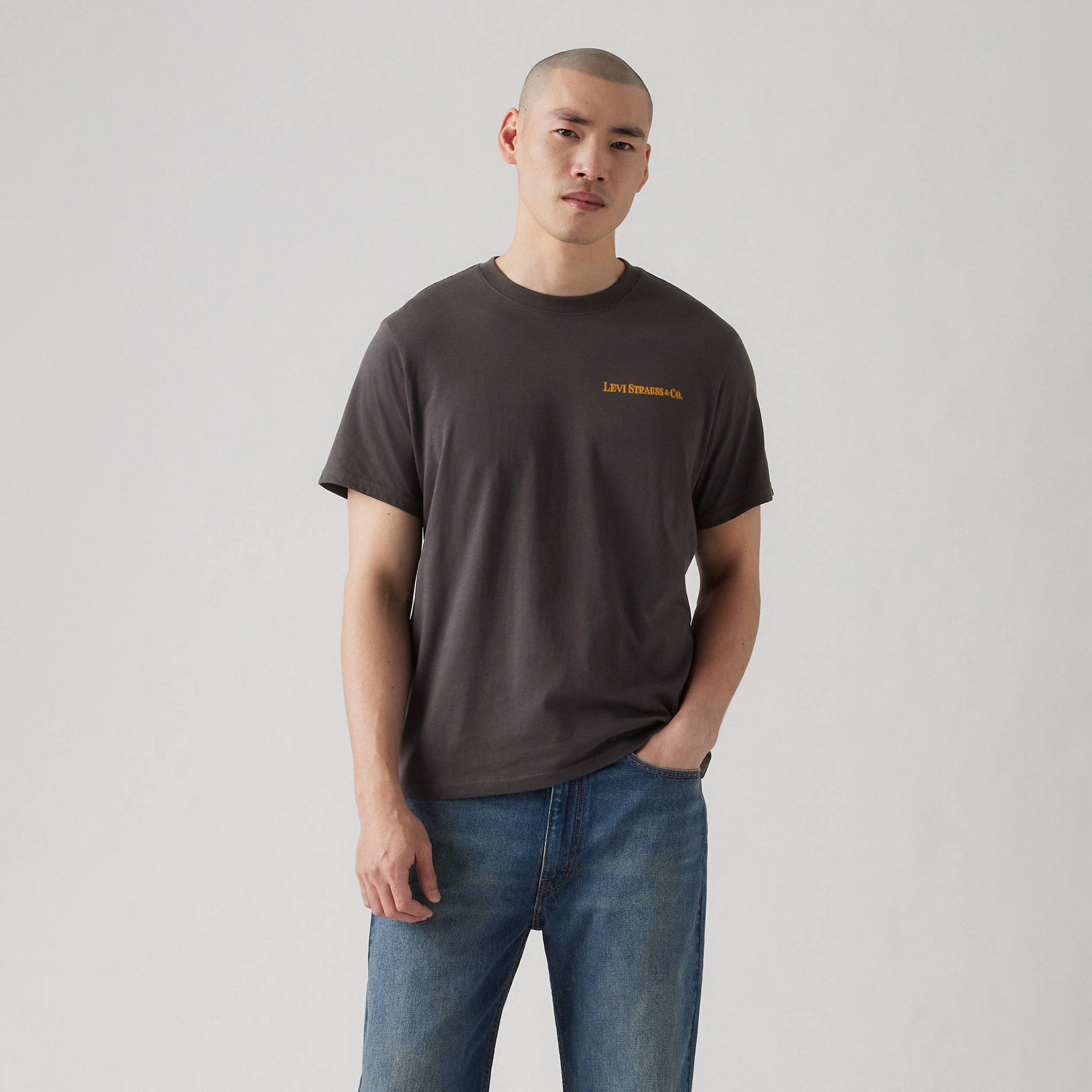 تي شيرت رجالي بطبعة جرافيكية ورقبة دائرية وأكمام قصيرة من ليفايس-men-clothing-tshirtsandpolos-tshirts-image-1