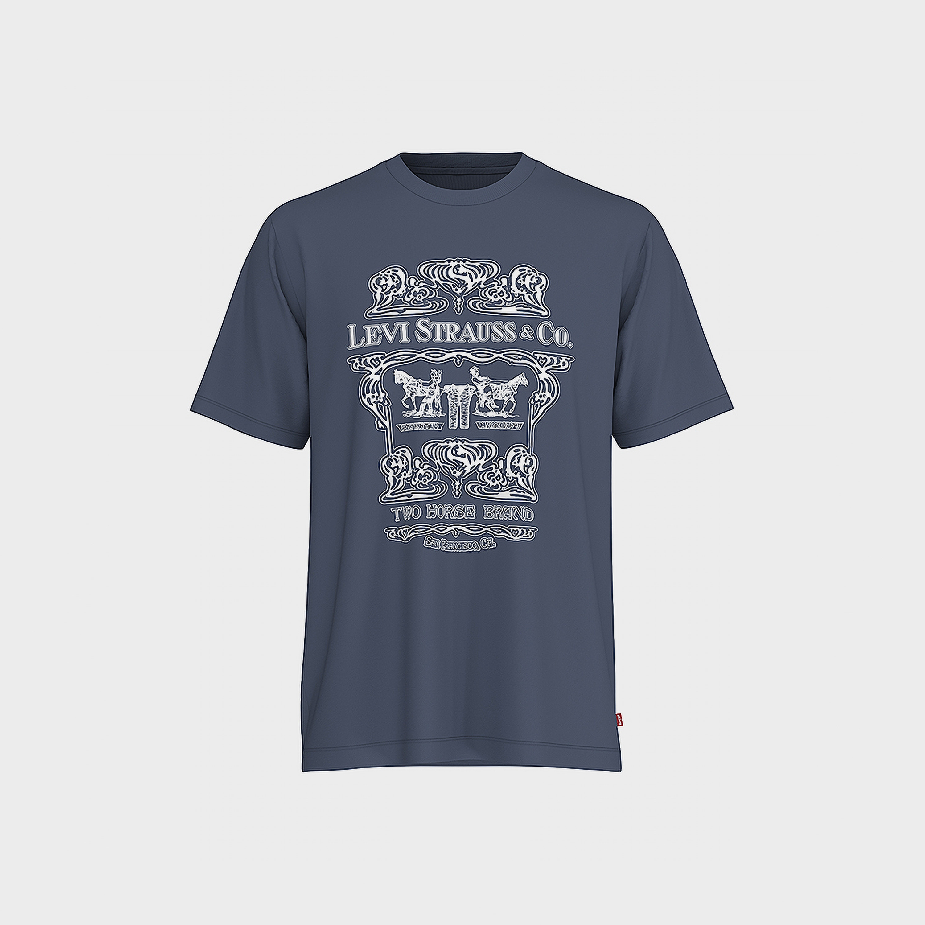 تي شيرت رجالي بطبعة جرافيكية ورقبة دائرية وأكمام قصيرة من ليفايس-men-clothing-tshirtsandpolos-tshirts-image-1