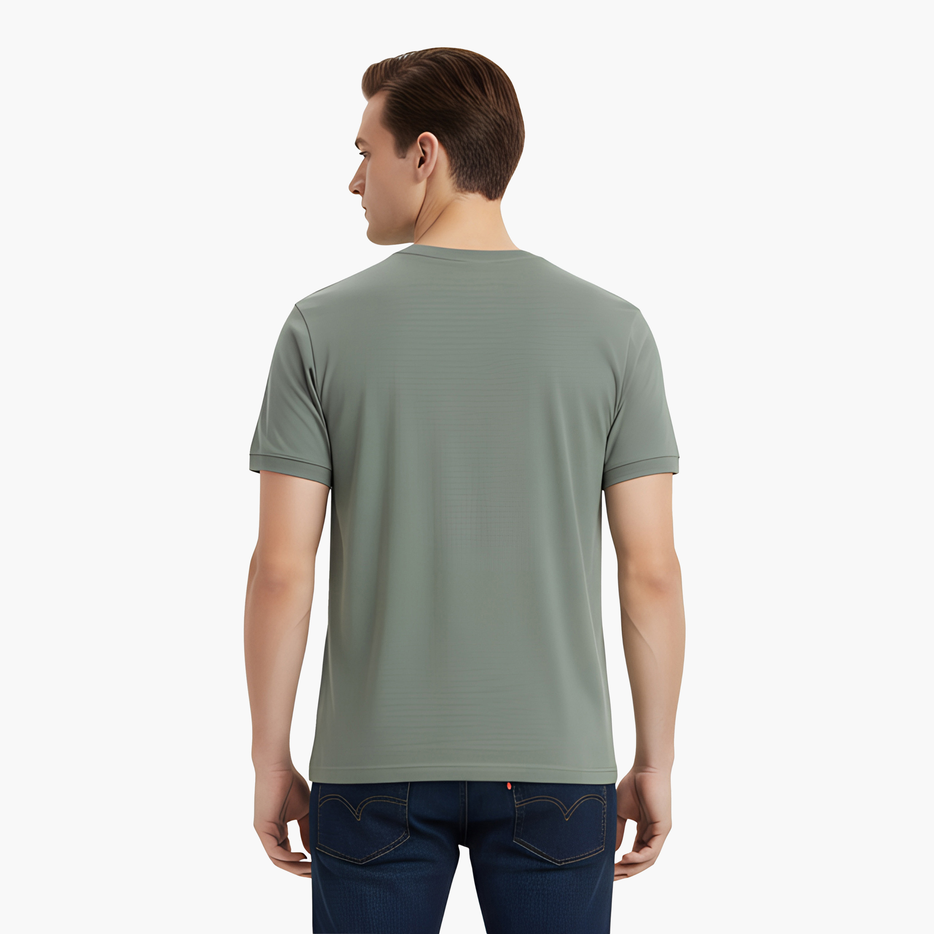 تي شيرت رجالي بطبعة نصية ورقبة دائرية وأكمام قصيرة من ليفايس-men-clothing-tshirtsandpolos-tshirts-image-4