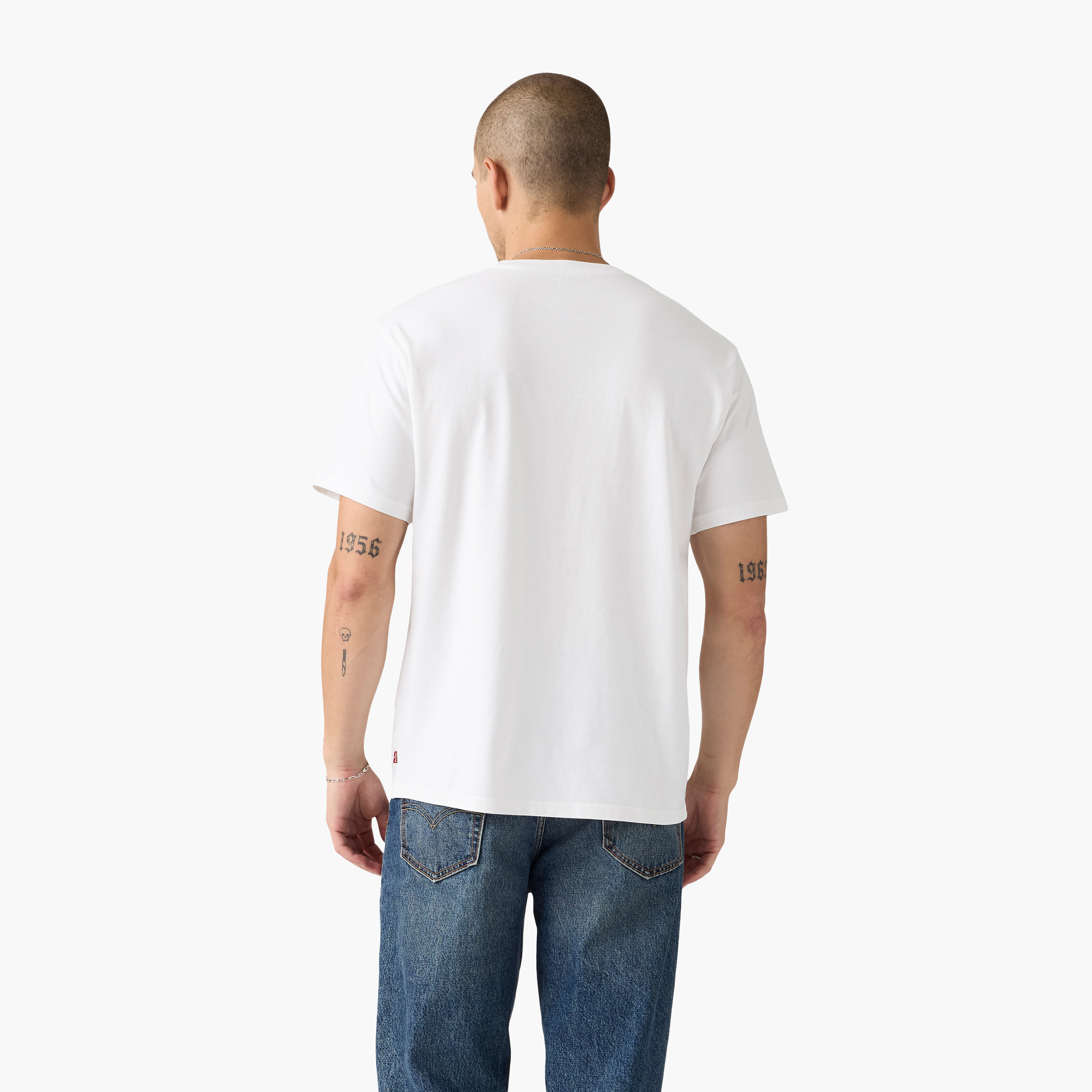 Levi's Plain Crew Neck Short Sleeves Men's T-Shirt-men-clothing-tshirtsandpolos-tshirts-image-3