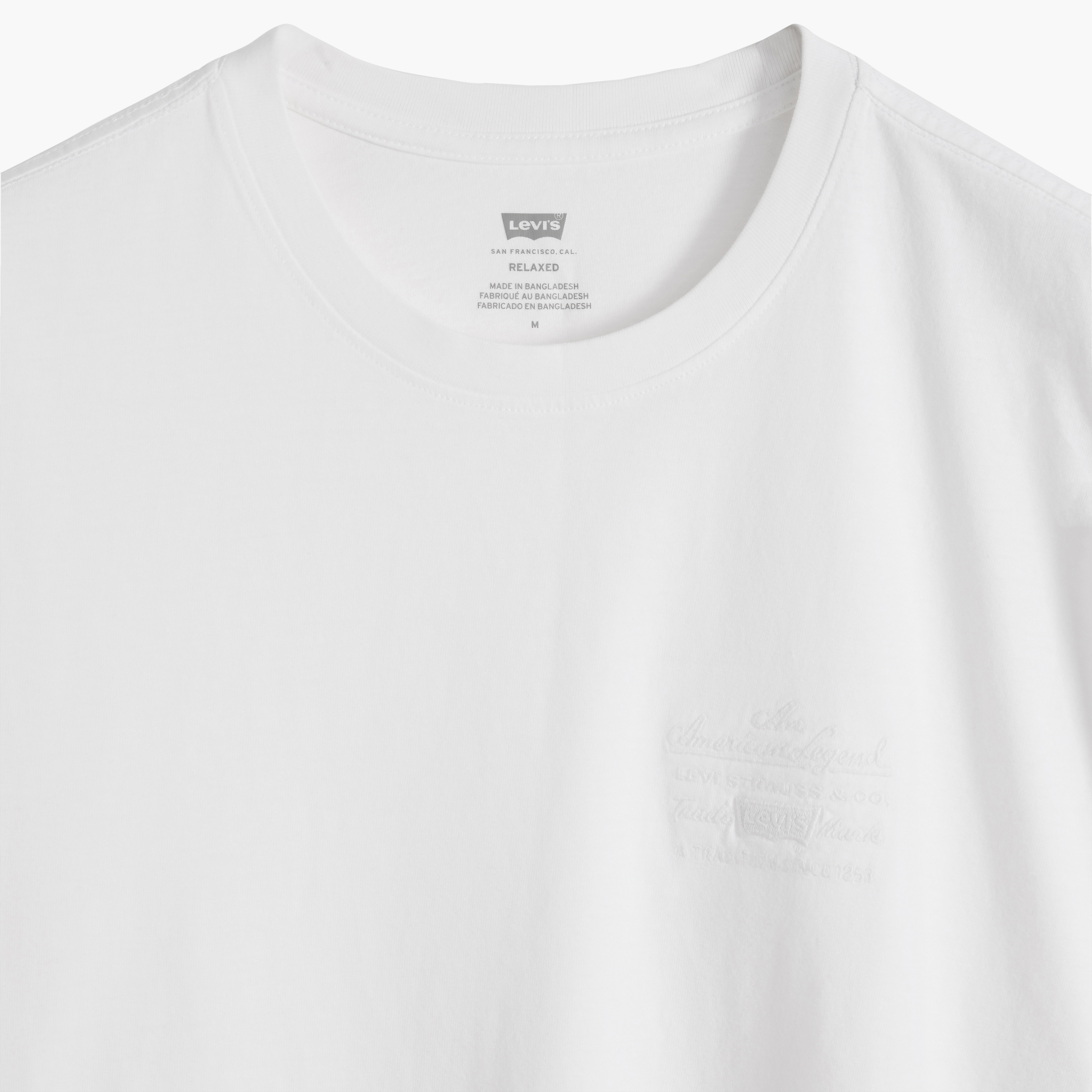 تي شيرت رجالي سادة بياقة دائرية وأكمام قصيرة من ليفايس-men-clothing-tshirtsandpolos-tshirts-image-5