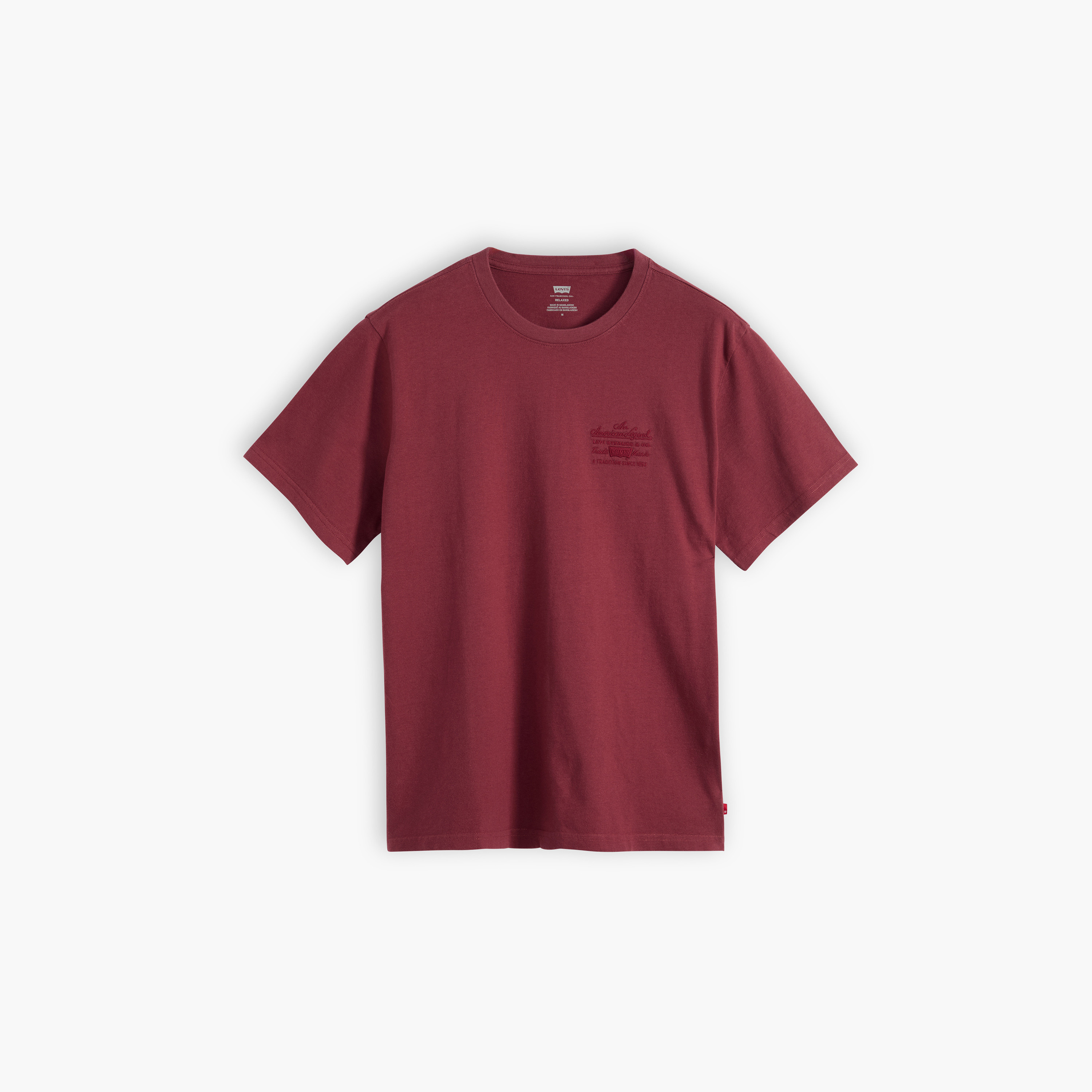 تي شيرت رجالي سادة بياقة دائرية وأكمام قصيرة من ليفايس-men-clothing-tshirtsandpolos-tshirts-image-4