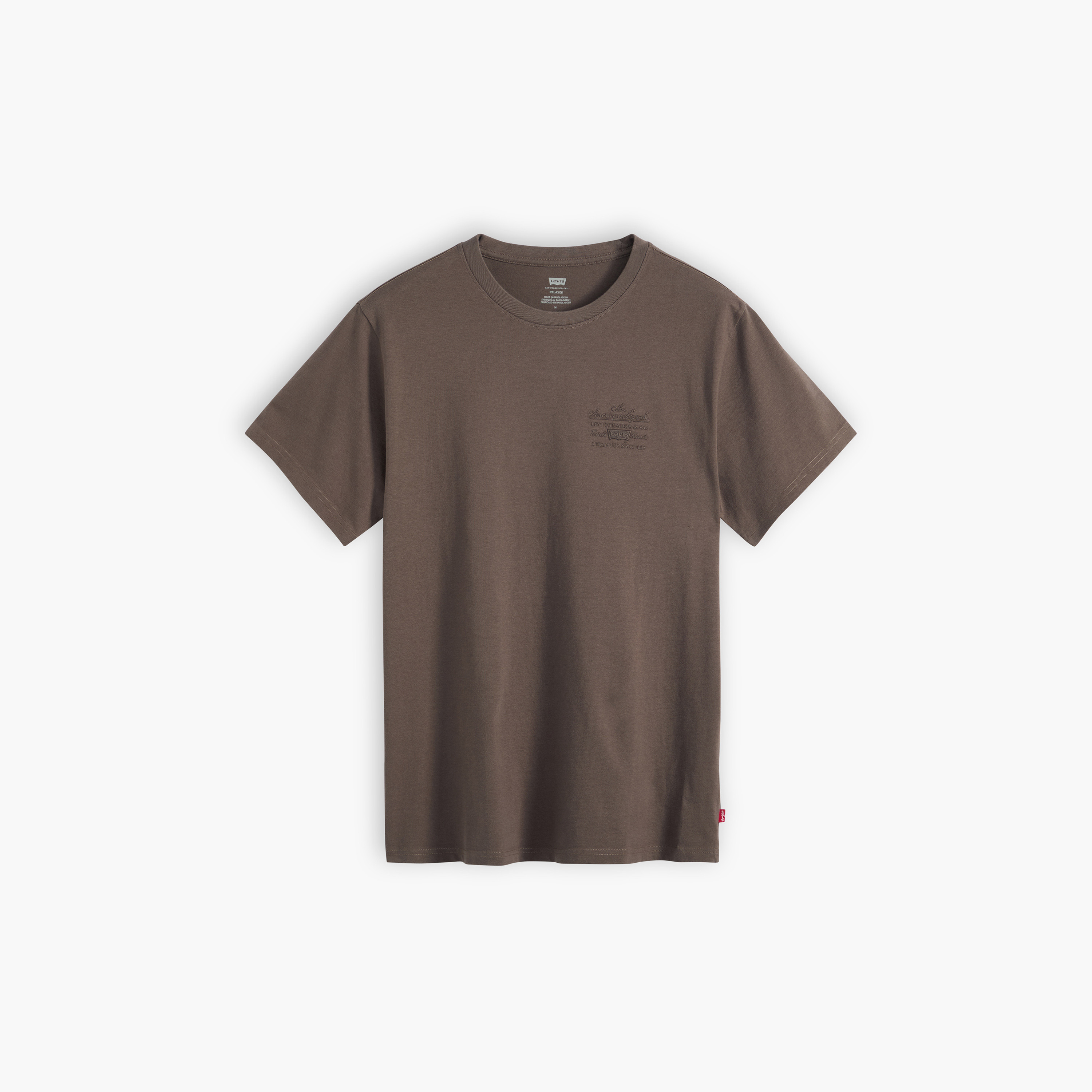 تي شيرت رجالي سادة بياقة دائرية وأكمام قصيرة من ليفايس-men-clothing-tshirtsandpolos-tshirts-image-5