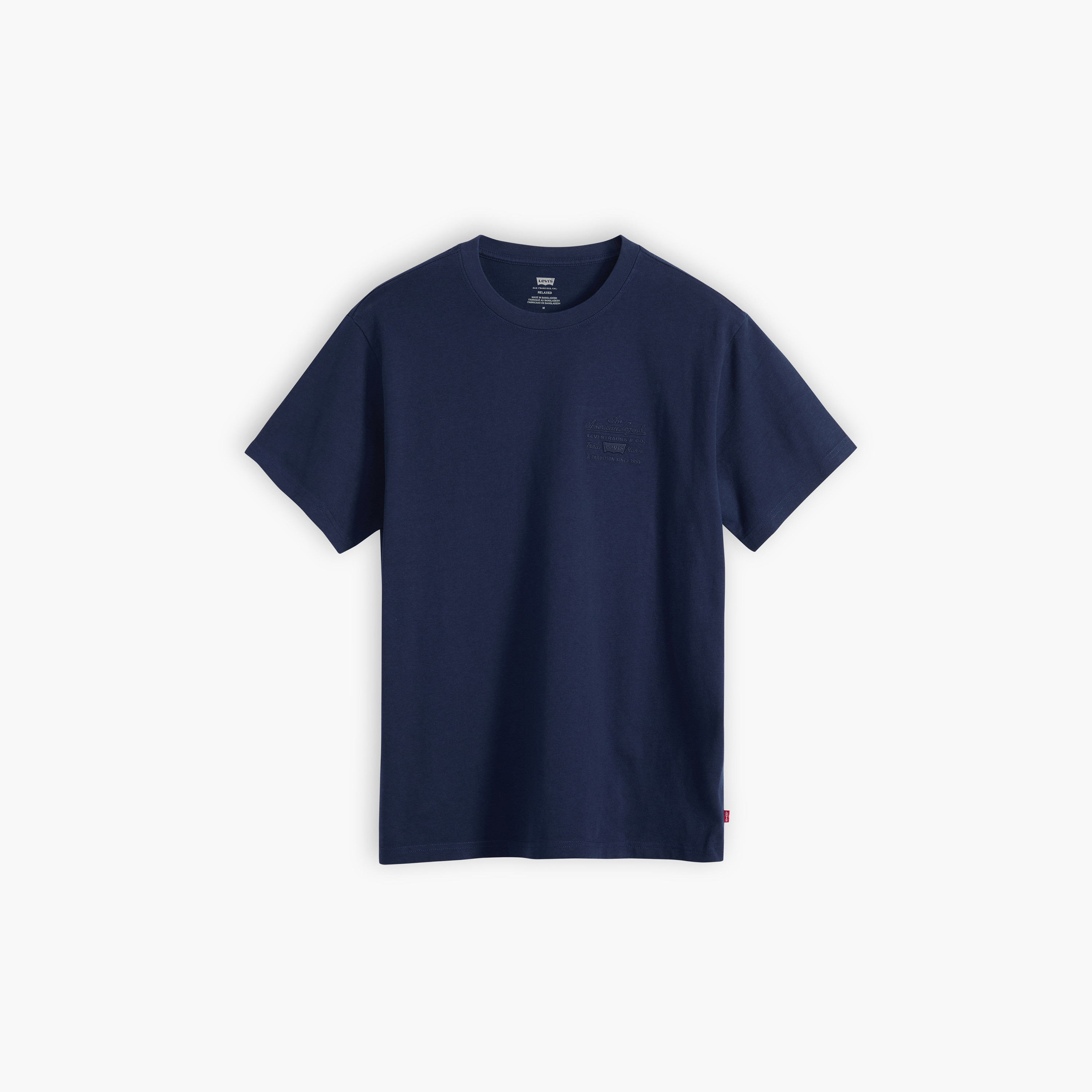 تي شيرت رجالي سادة بياقة دائرية وأكمام قصيرة من ليفايس-men-clothing-tshirtsandpolos-tshirts-image-4