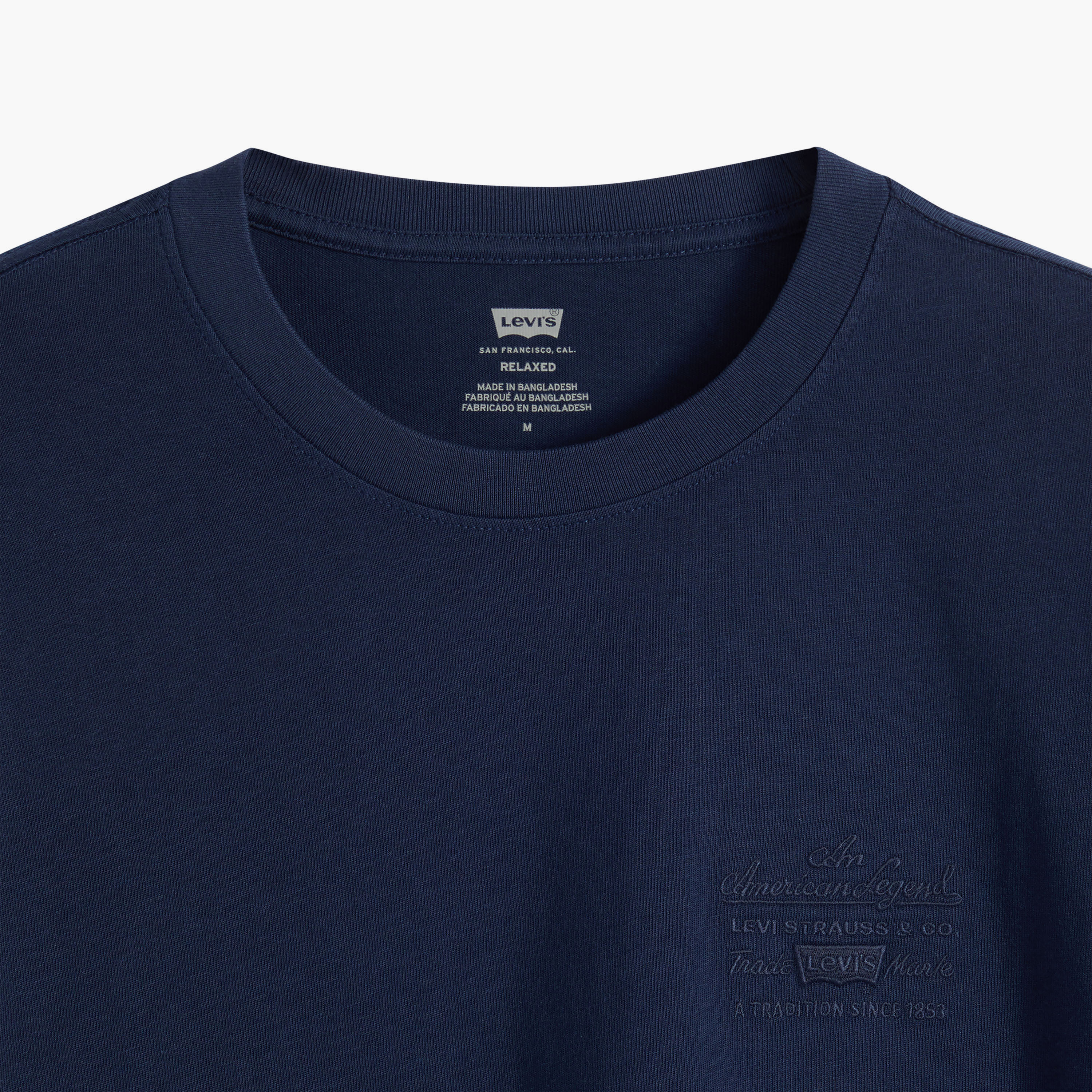 Levi's Plain Crew Neck Short Sleeves Men's T-Shirt-men-clothing-tshirtsandpolos-tshirts-image-5