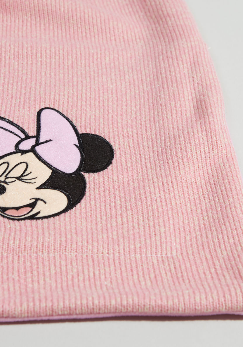 Minnie Mouse Woven Textured Blanket – 76x102 cms-Blankets and Throws-image-3