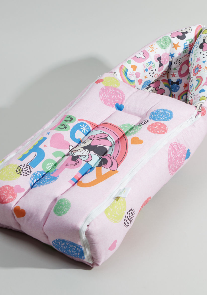 Minnie Mouse Printed Padded Sleeping Bag-Swaddles and Sleeping Bags-image-0