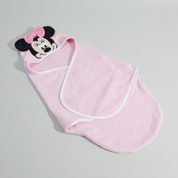 Minnie Mouse Cotton Bath Swaddle - 61x92 cms
