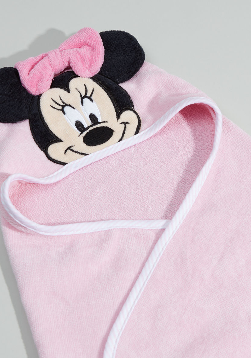 Minnie Mouse Cotton Bath Swaddle - 61x92 cms-Swaddles and Sleeping Bags-image-1